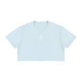 Women's Mineral Wash Cotton Crop T-Shirt