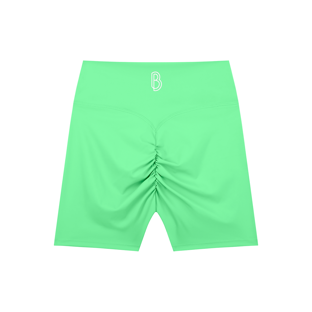 High-Waisted Blend Biker Shorts