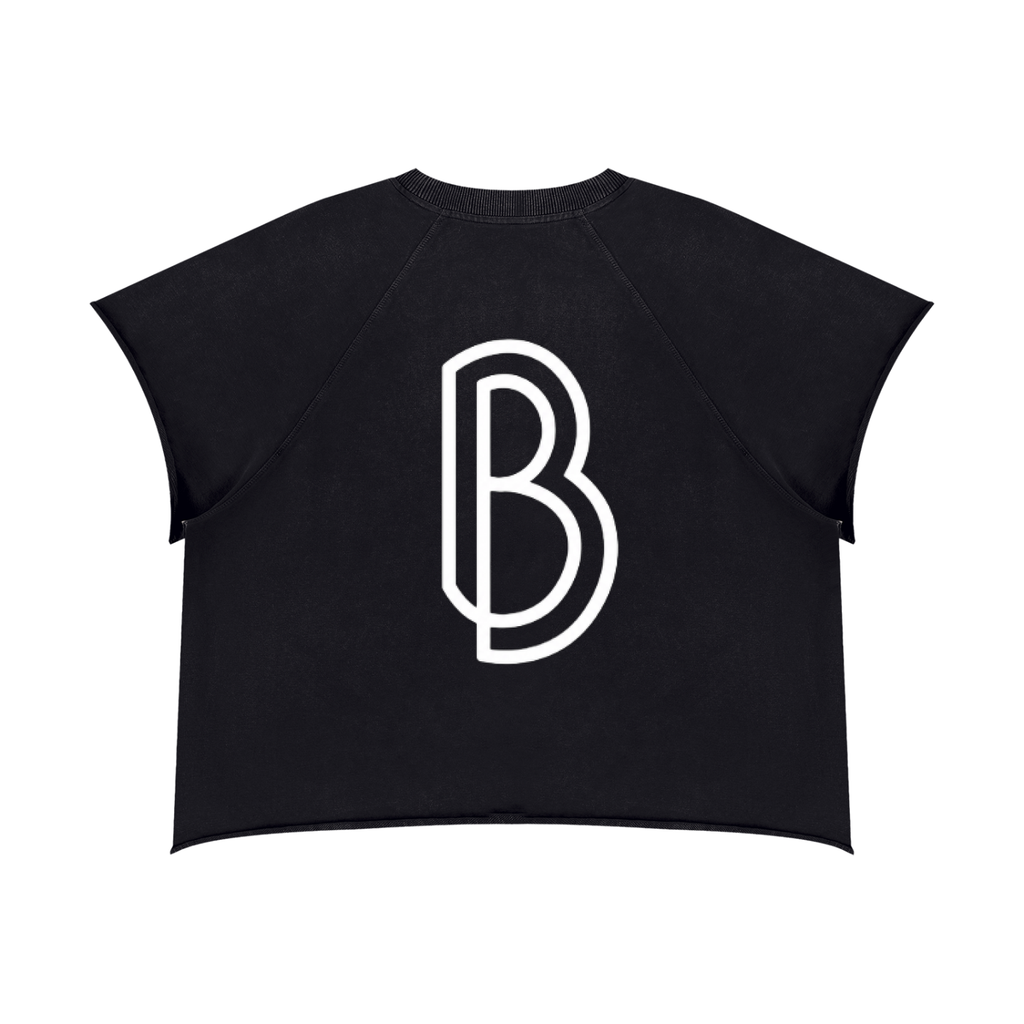 Unisex Vintage Wash Raw Edge T-Shirt