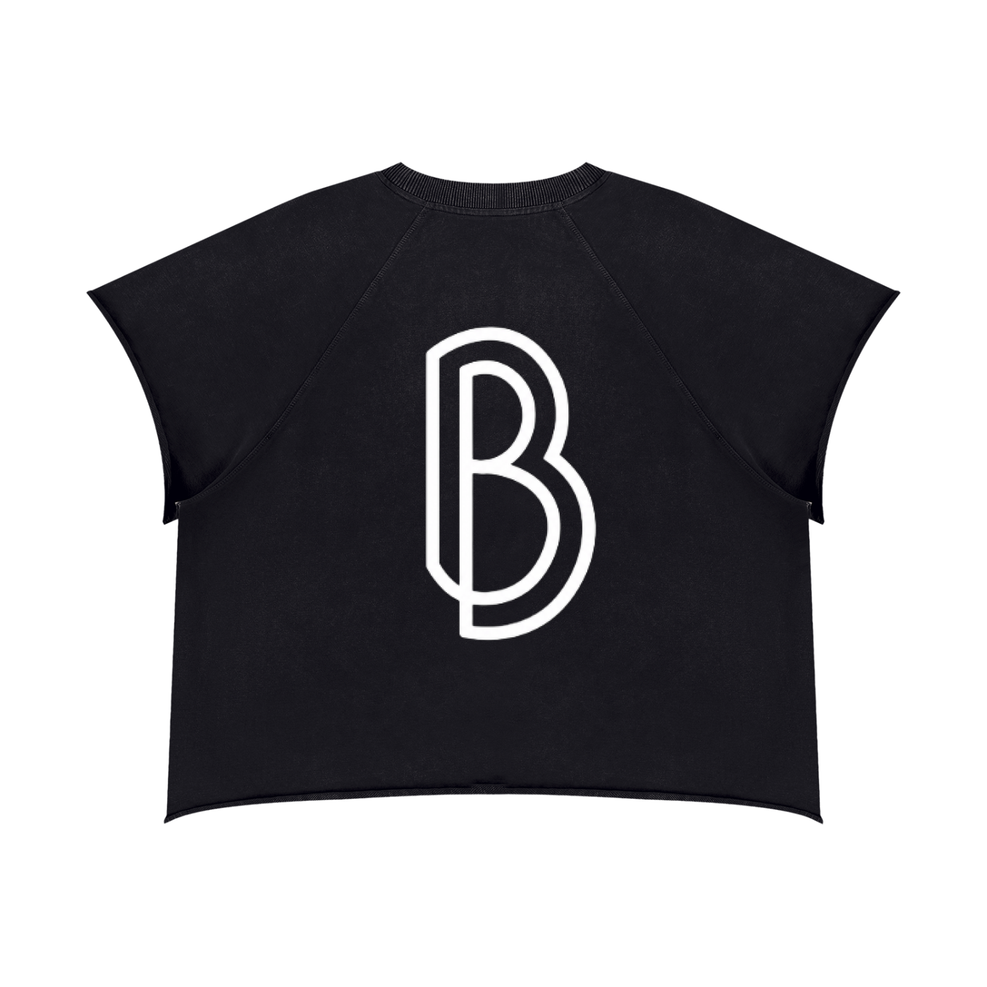 Unisex Vintage Wash Raw Edge T-Shirt