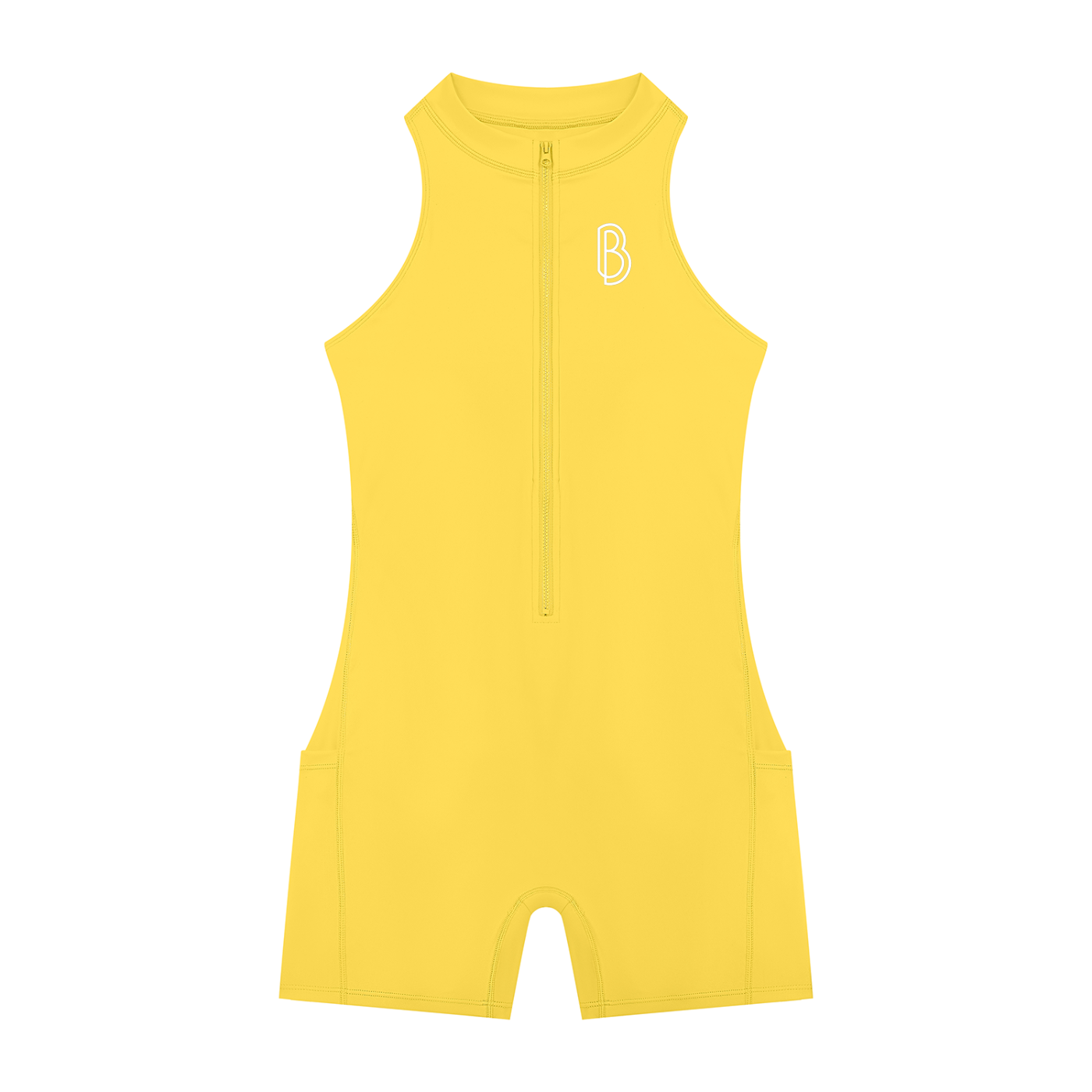 Women’s Quarter-Zip Yoga Romper