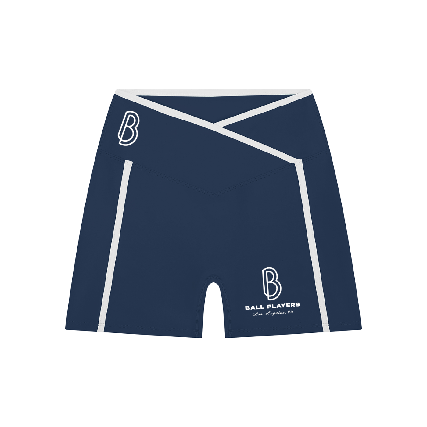 Women’s High Rise Color Block Yoga Shorts