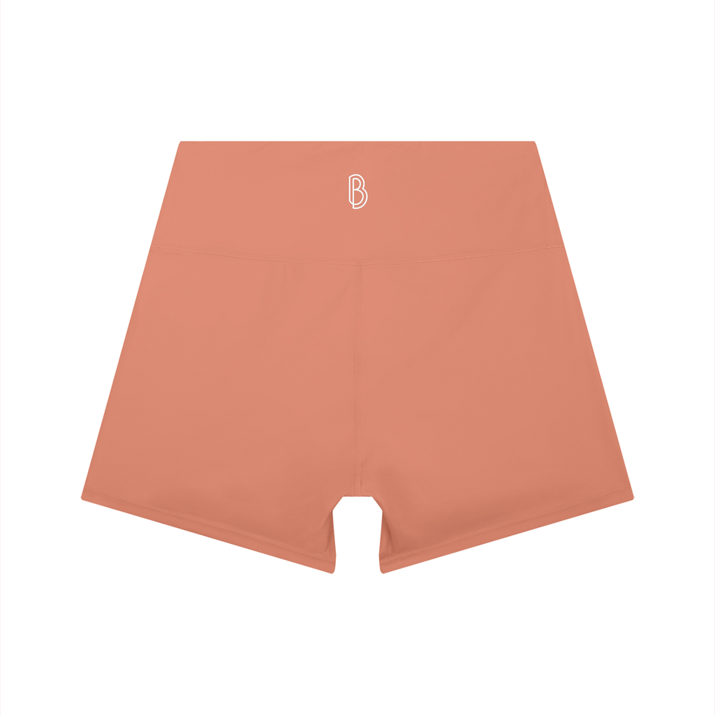 Women’s High-Waist Color Block Yoga Shorts