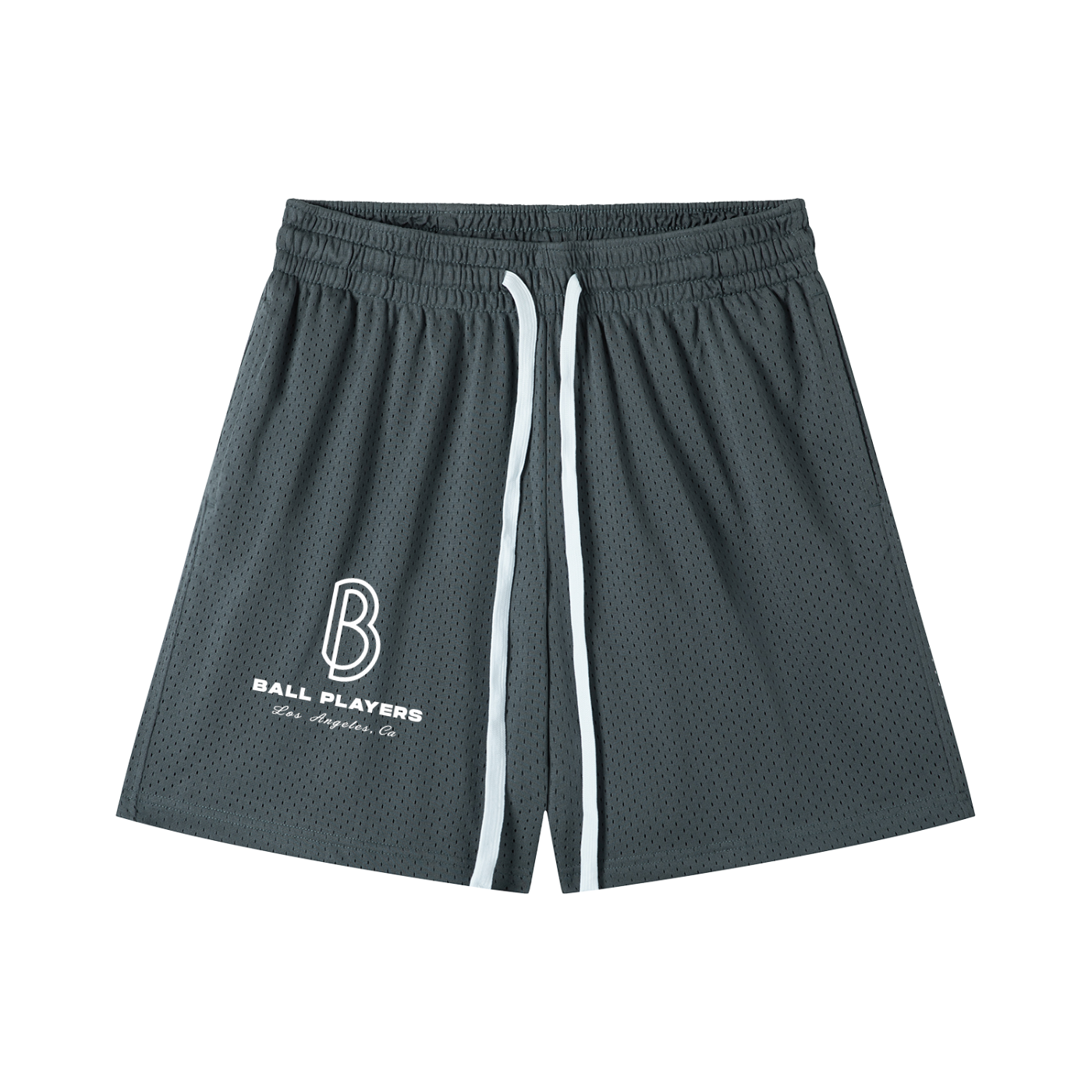 Mesh Drawstring Shorts