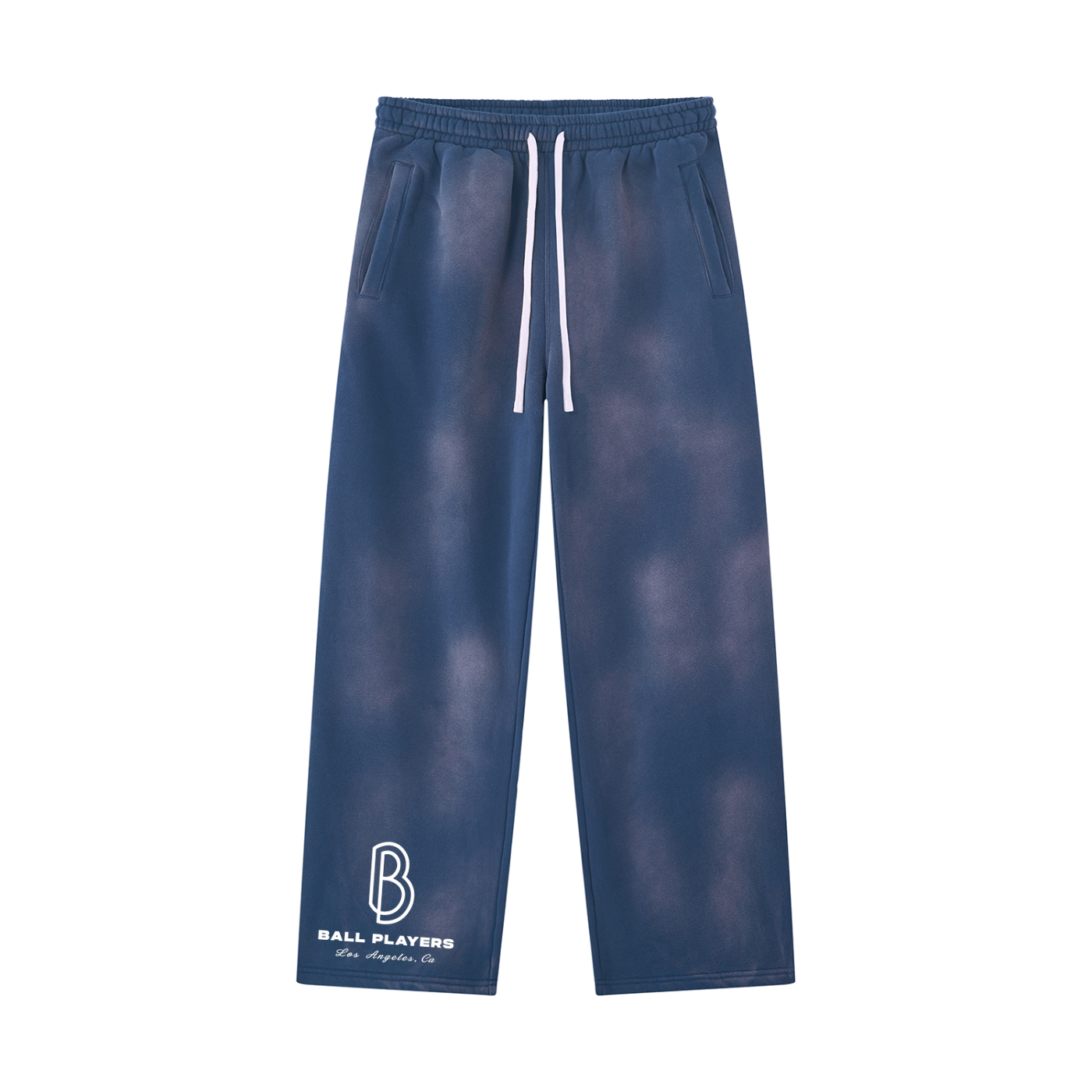 Unisex Sunfade Wide Leg Fleece Sweatpants