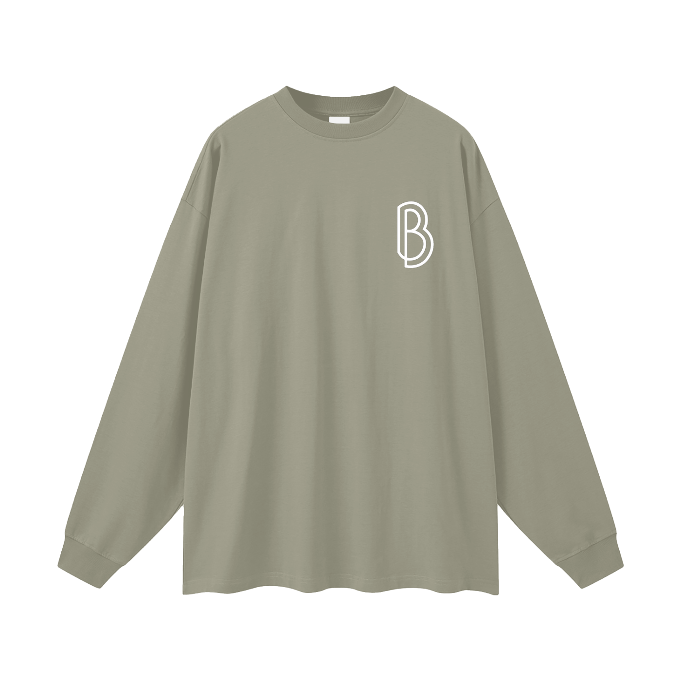 Oversized Mens Long Sleeve T-Shirt