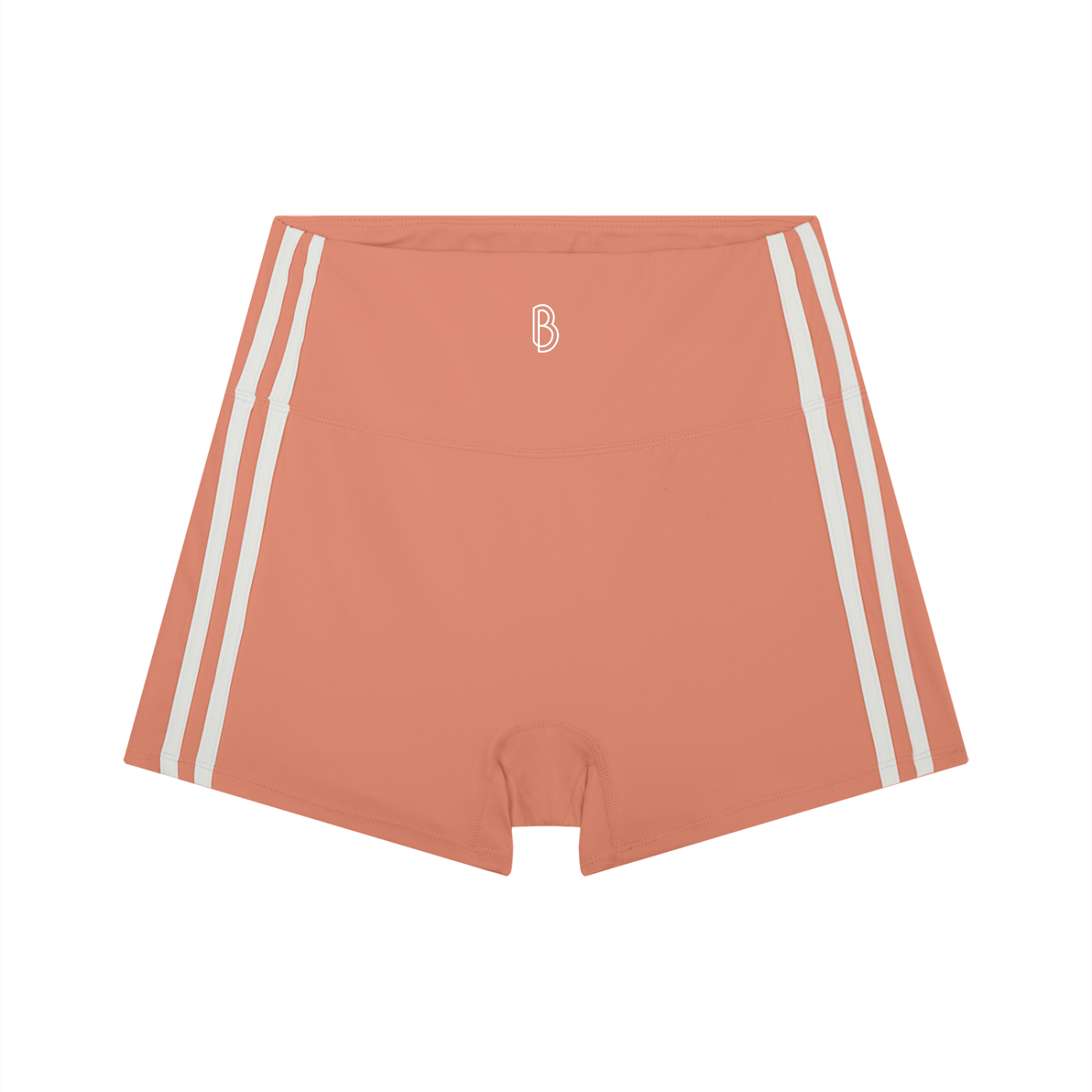 Women’s High-Waist Color Block Yoga Shorts