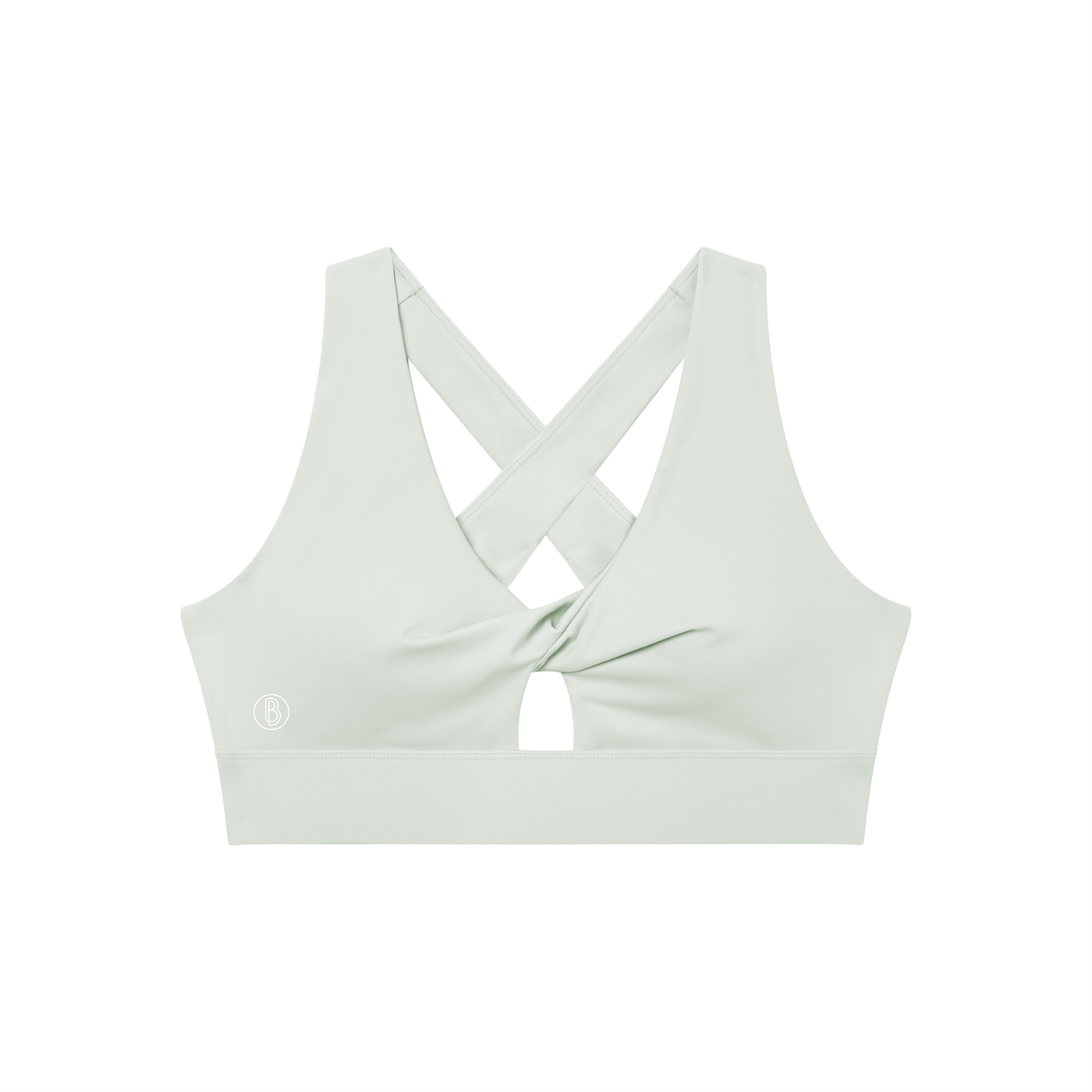 Women's Twist Front V-Neck Sports Bra