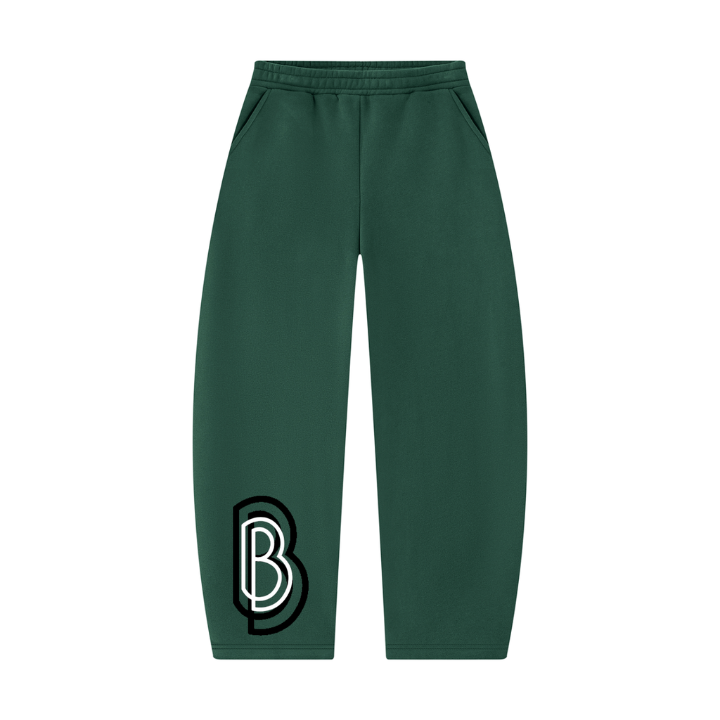 Mens Barrel Leg Sweatpants