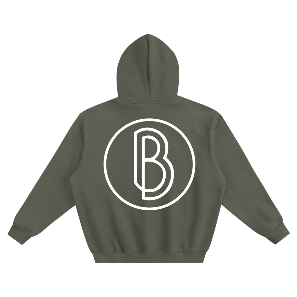 Fleeced Boxy Hoodie
