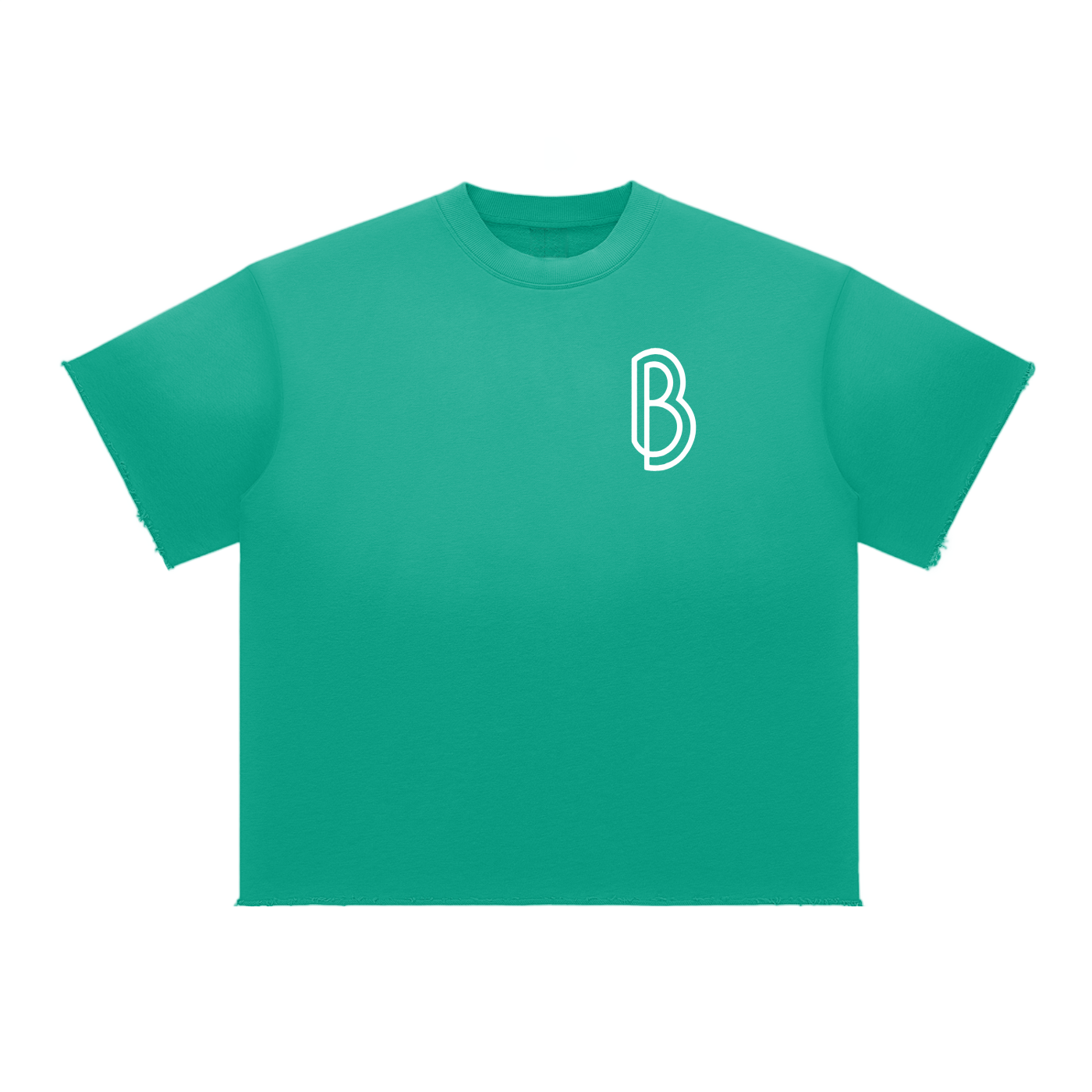 Sun Fade Raw Edge T-Shirt