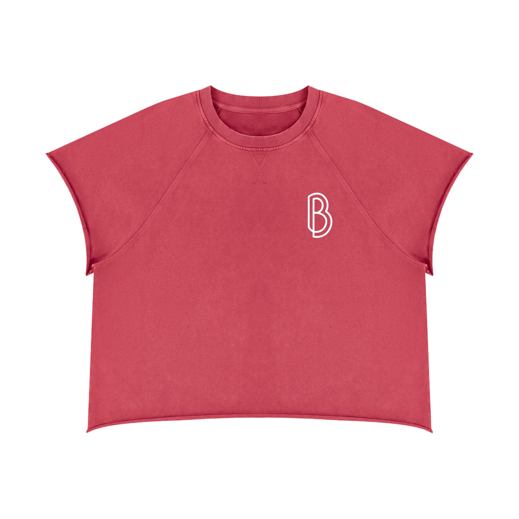 Unisex Vintage Wash Raw Edge T-Shirt