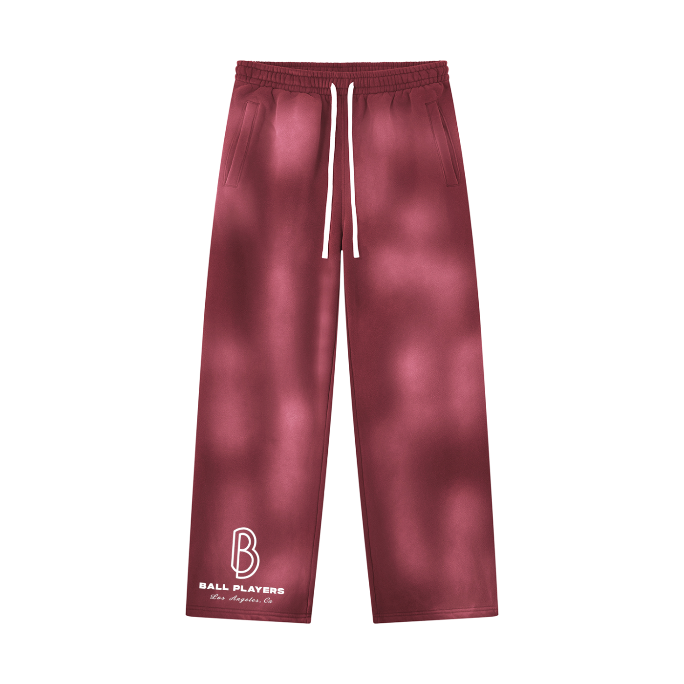 Unisex Sunfade Wide Leg Fleece Sweatpants