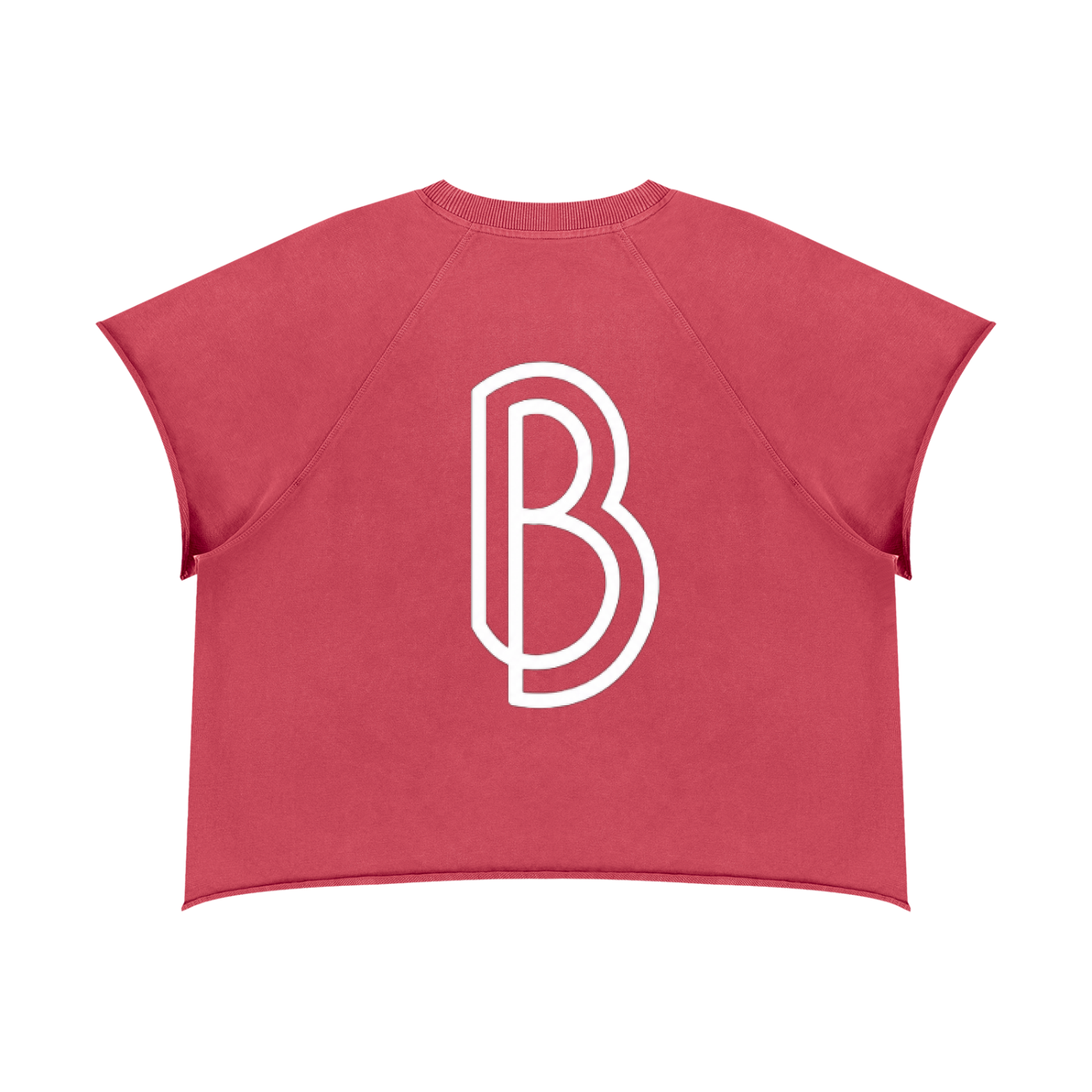 Unisex Vintage Wash Raw Edge T-Shirt