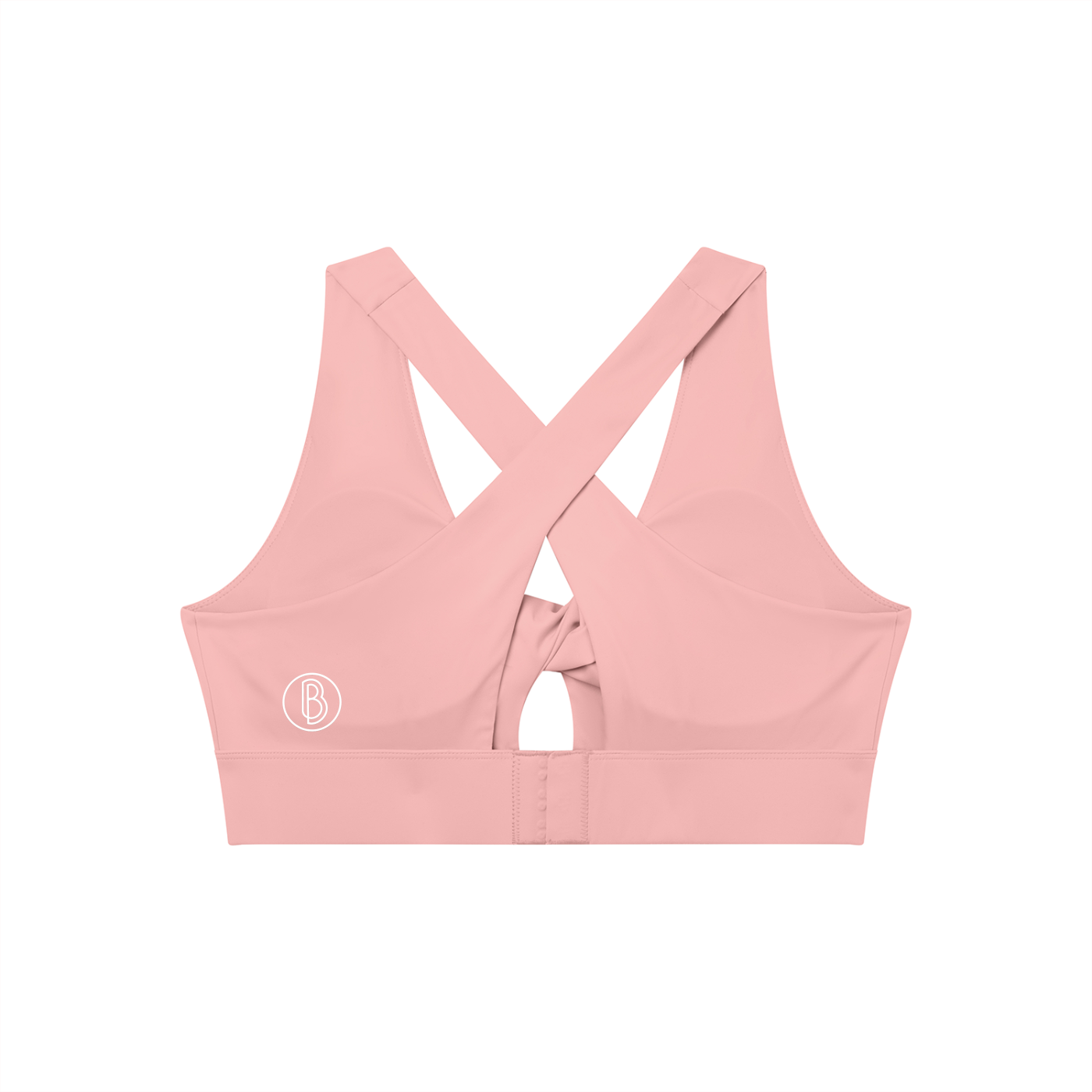 Women's Twist Front V-Neck Sports Bra