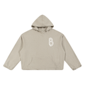Boxy Gather-Hem Hoodie