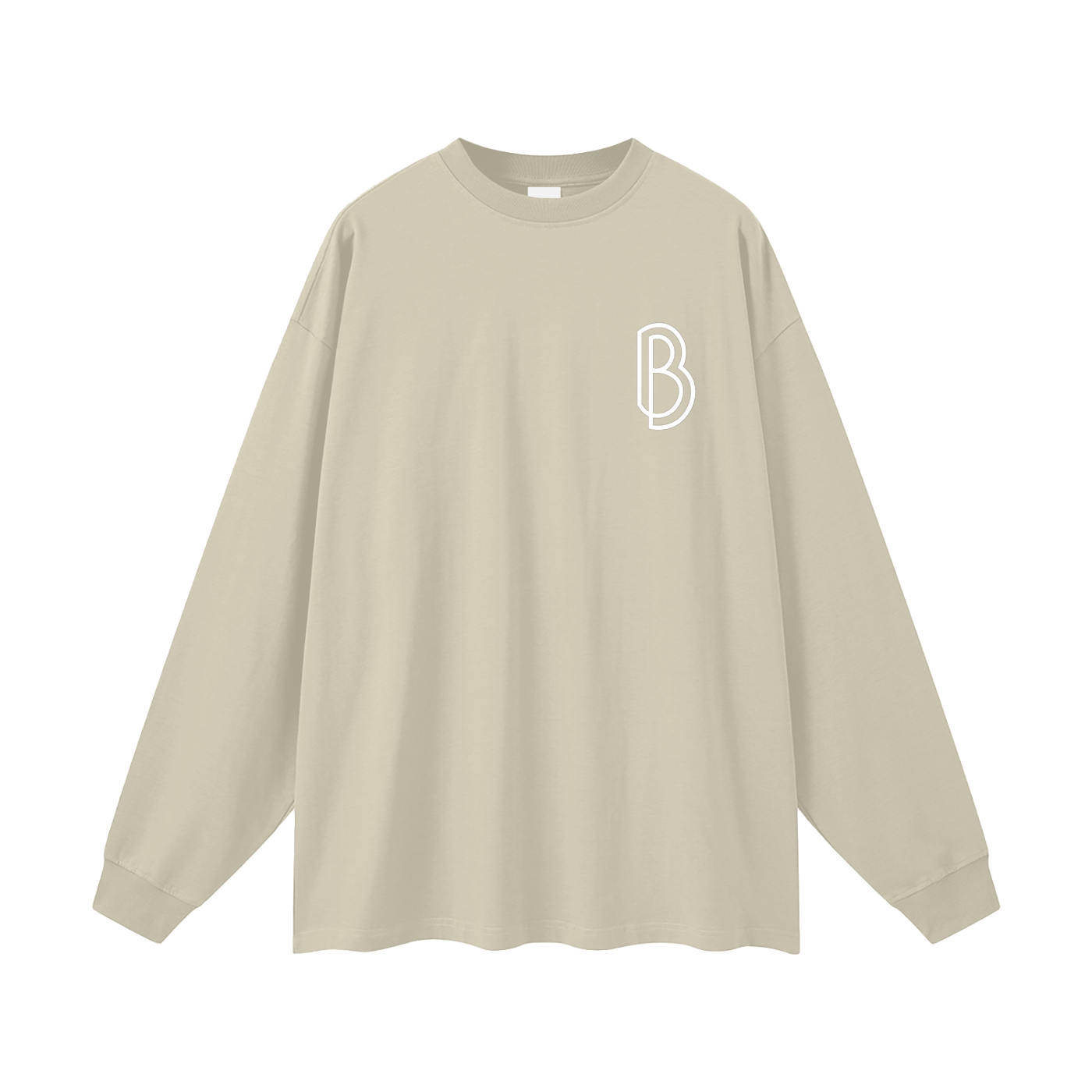 Oversized Mens Long Sleeve T-Shirt