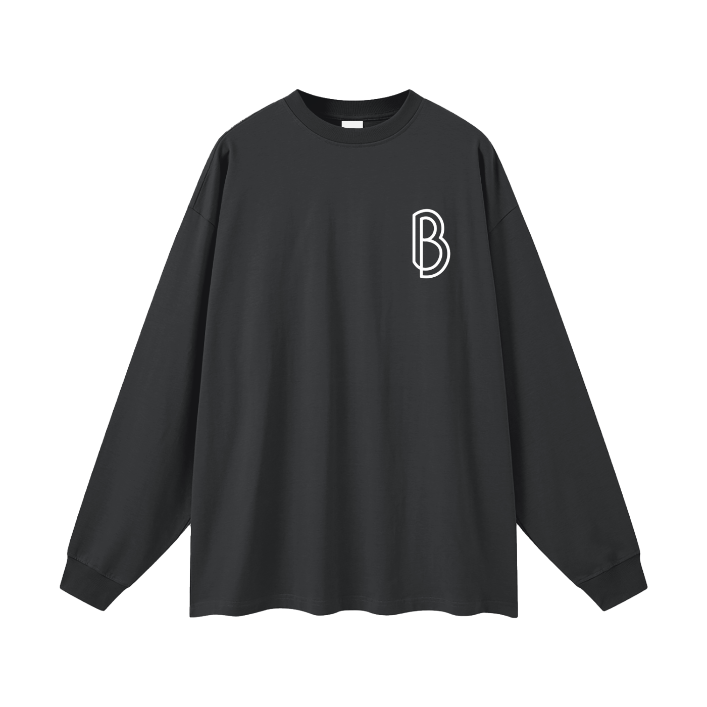 Oversized Mens Long Sleeve T-Shirt