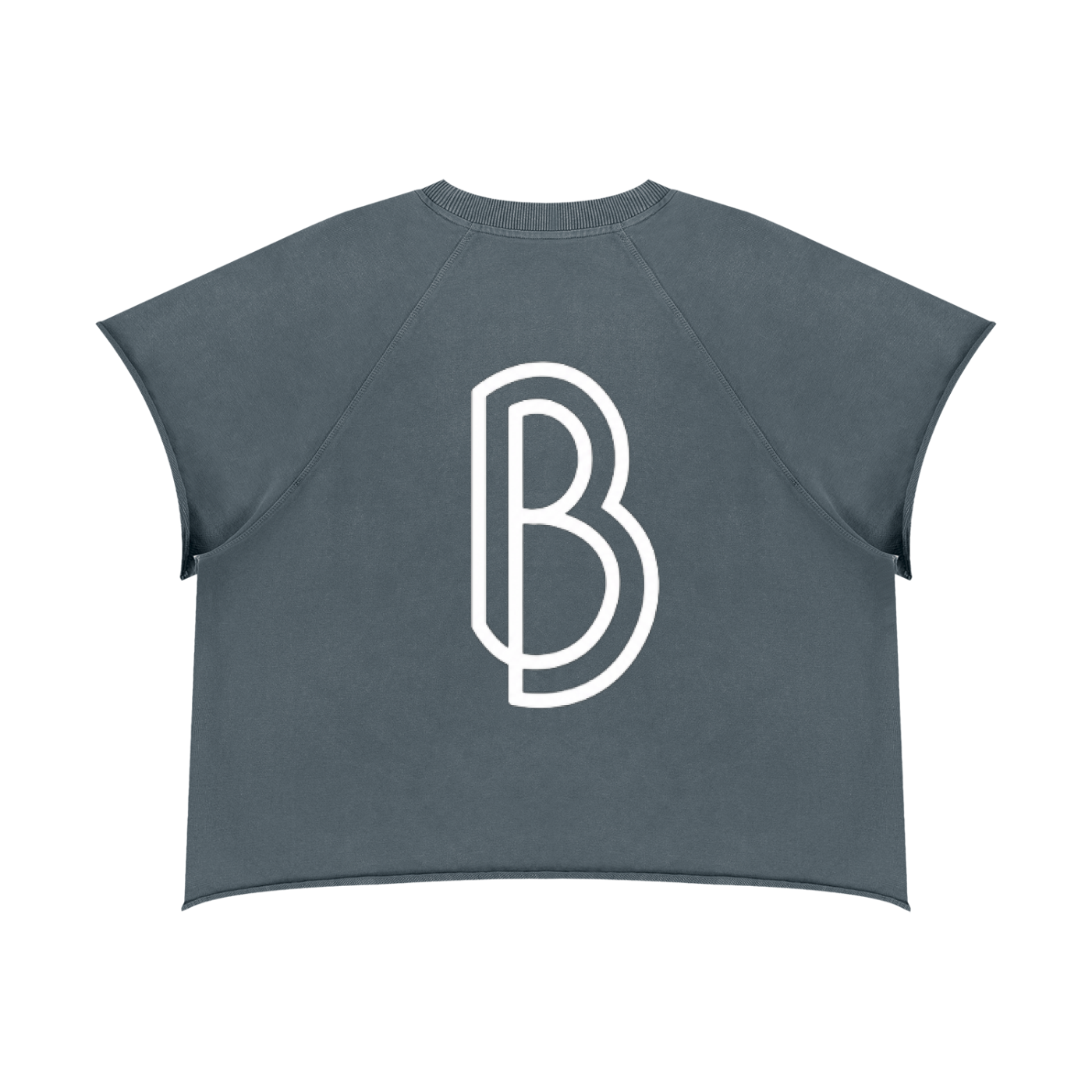 Unisex Vintage Wash Raw Edge T-Shirt
