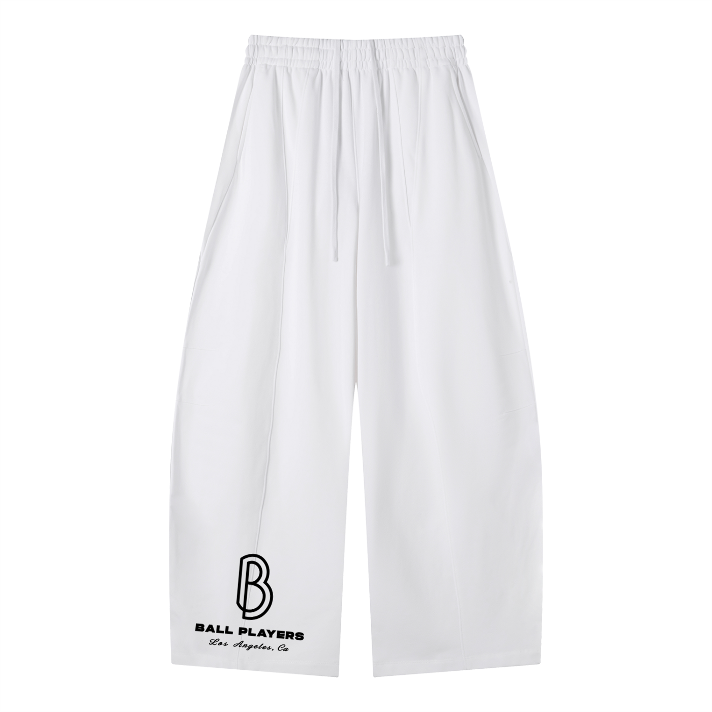 Heavyweight Wide Leg Panel Sweatpants