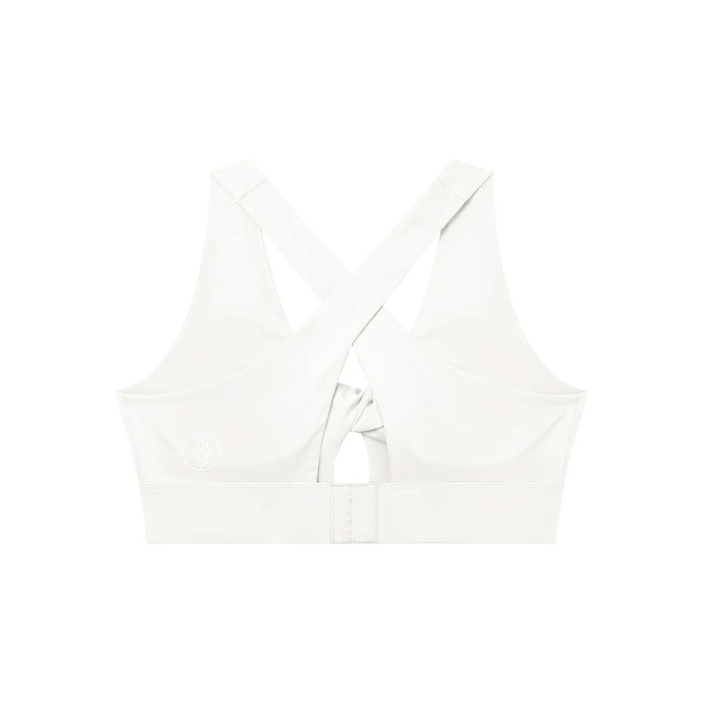 Women's Twist Front V-Neck Sports Bra