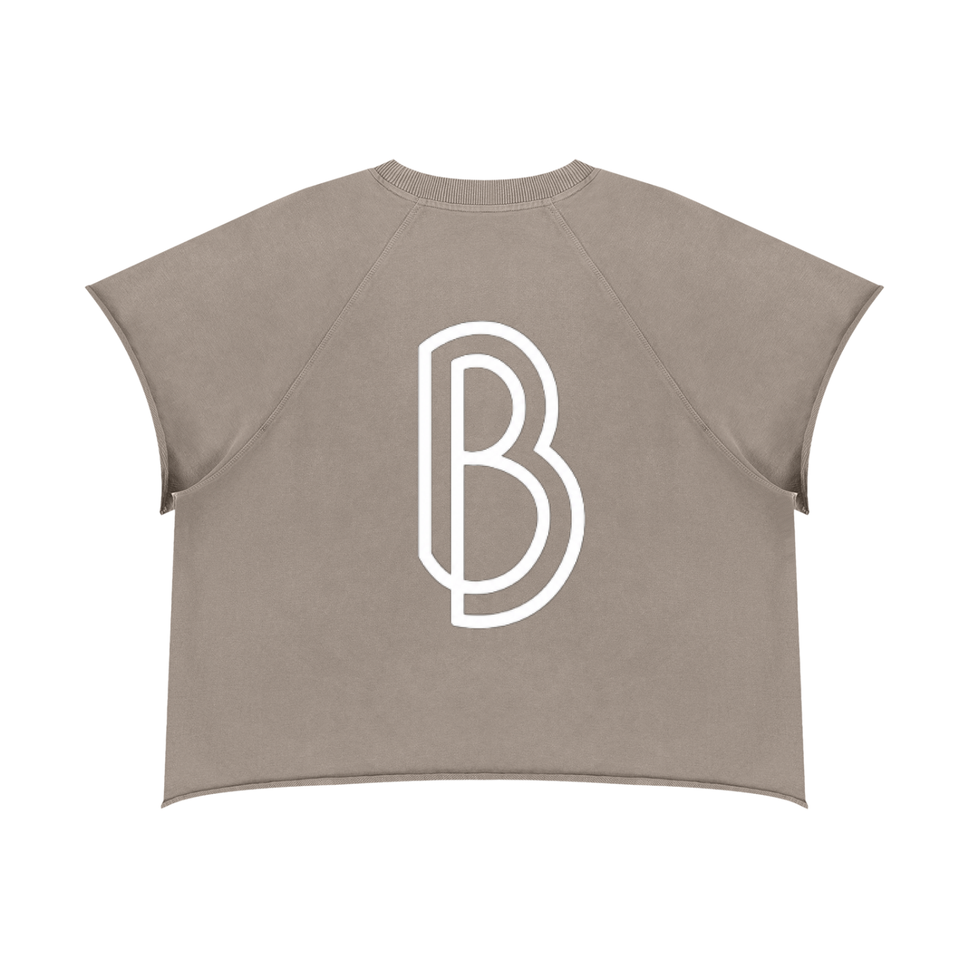 Unisex Vintage Wash Raw Edge T-Shirt