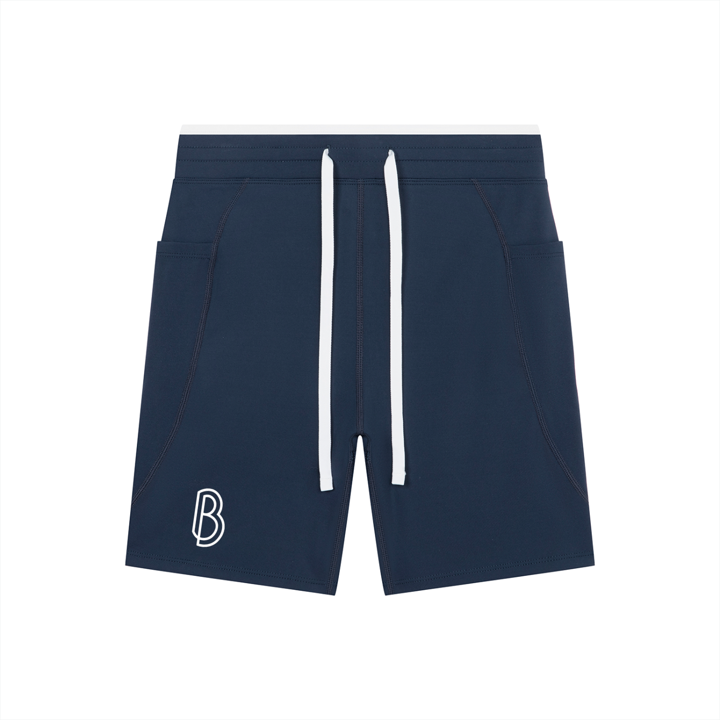 Women's High Rise Color Block Yoga Shorts