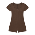 Women's Dual-Function Cape Tie-Waist Romper