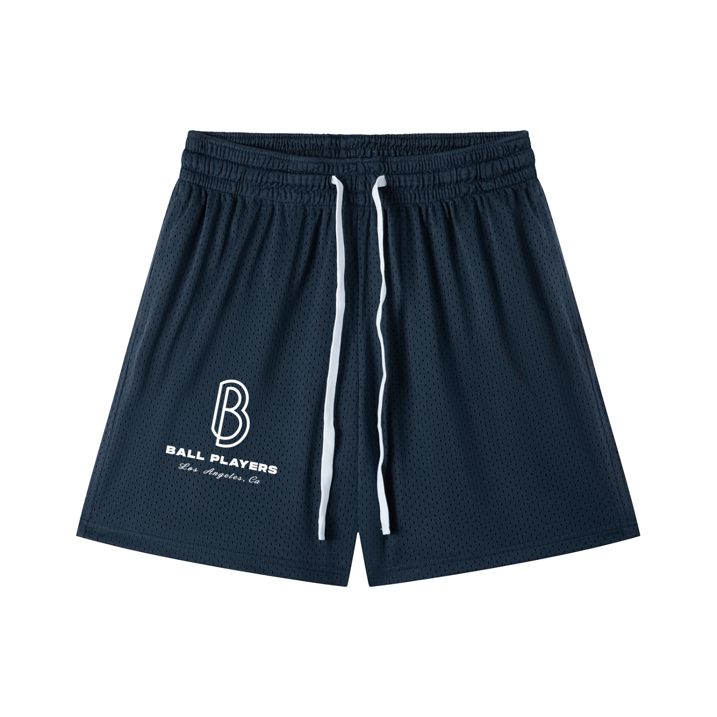 Mesh Drawstring Shorts