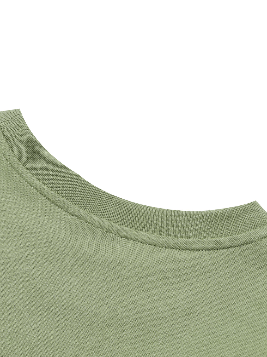 Men’s Oversized Cotton Tank Top fabric detail view 2