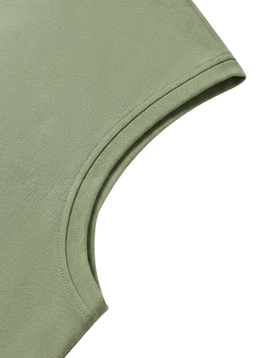 Men’s Oversized Cotton Tank Top fabric detail view 4