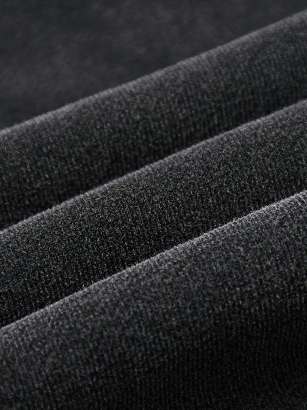 Vintage Washed Fleece Baseball Jacket fabric detail view 4