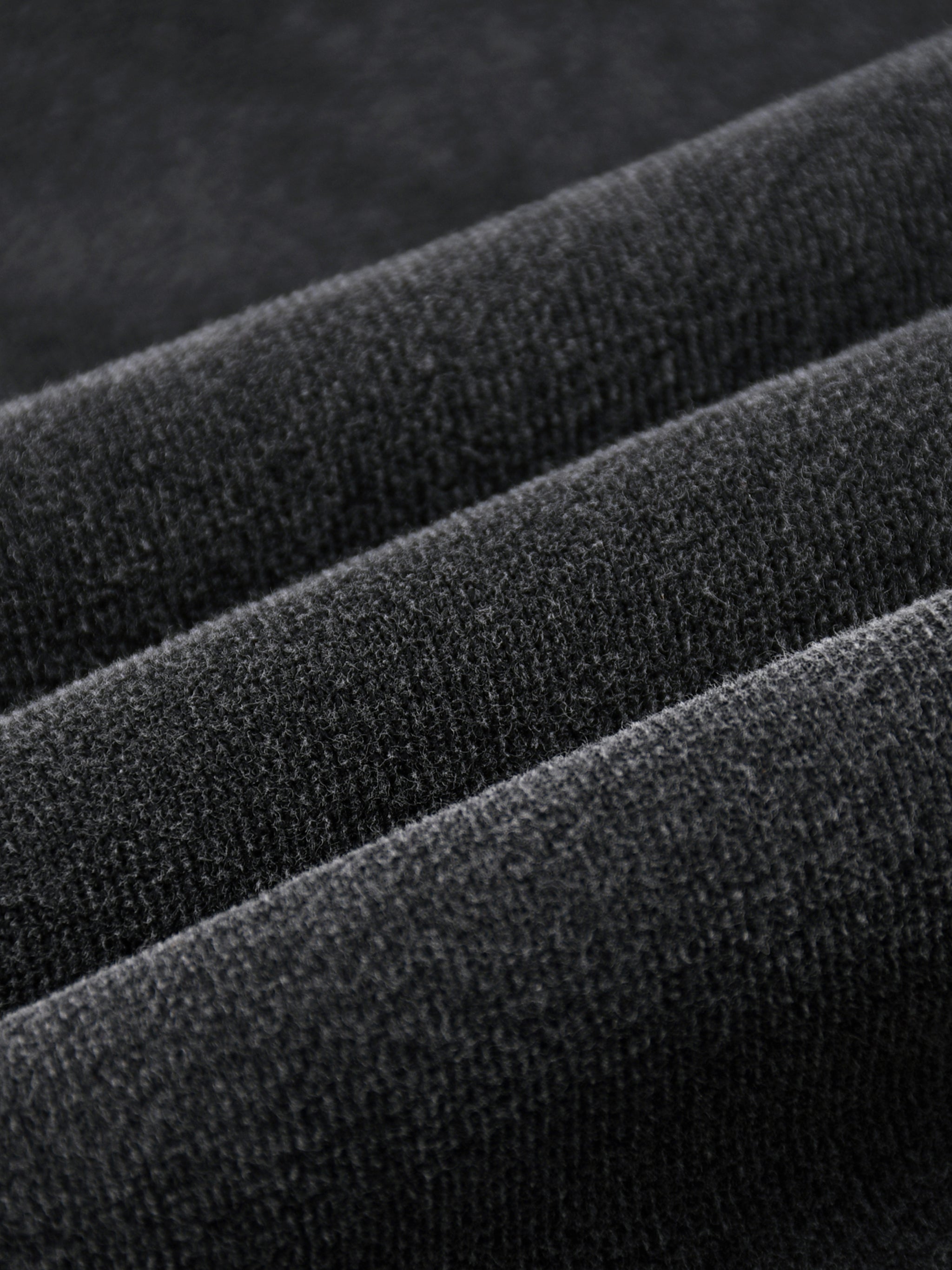Vintage Washed Fleece Baseball Jacket fabric detail view 4