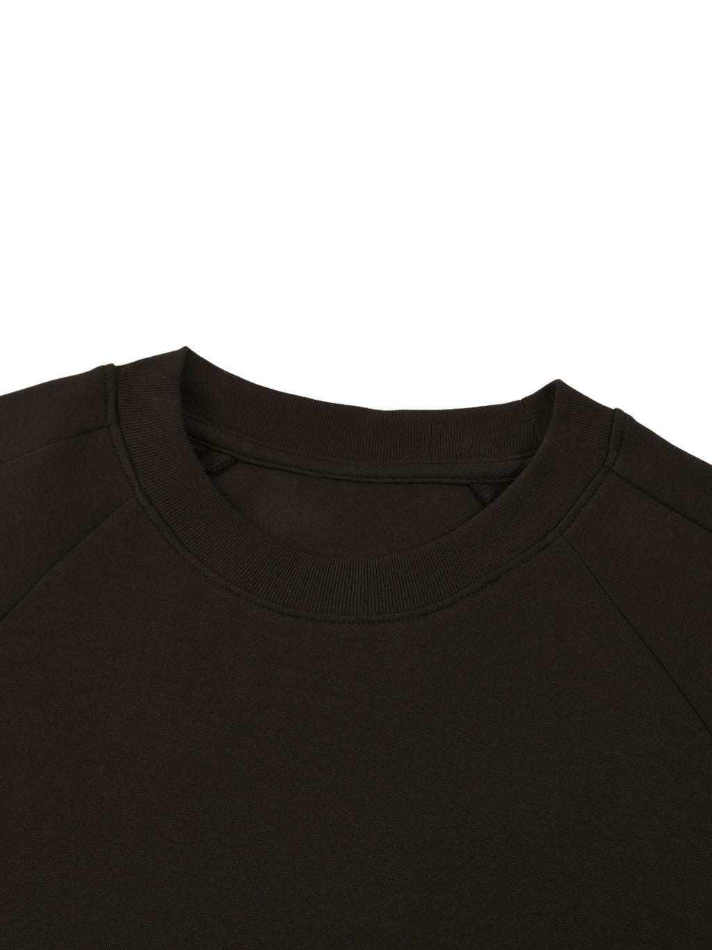 Oversized Paneled Raglan T-Shirt fabric detail view 3