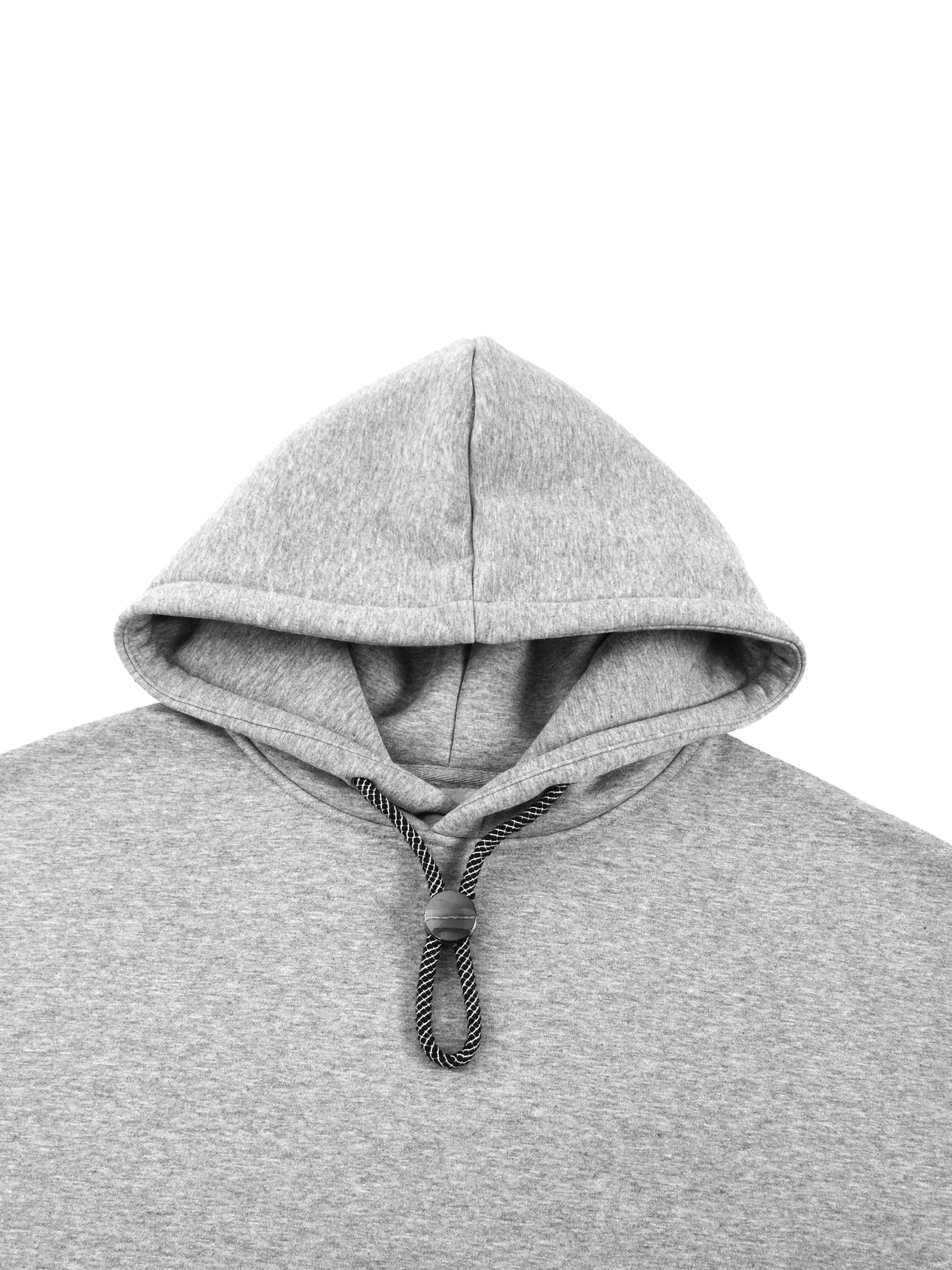 Oversized Fleece Hoodie fabric detail view 1