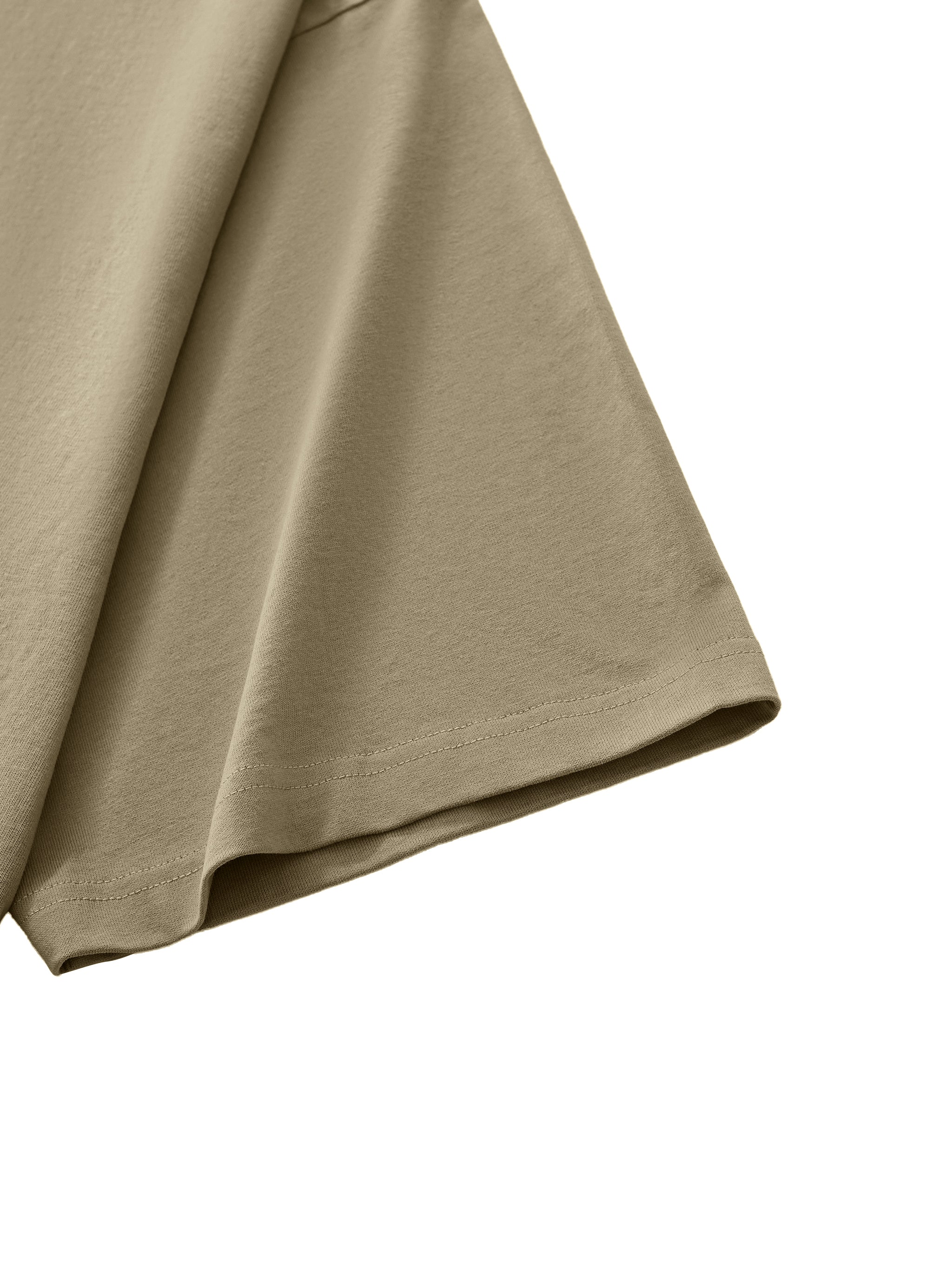 Oversized Drop Shoulder T-Shirt fabric detail view 2