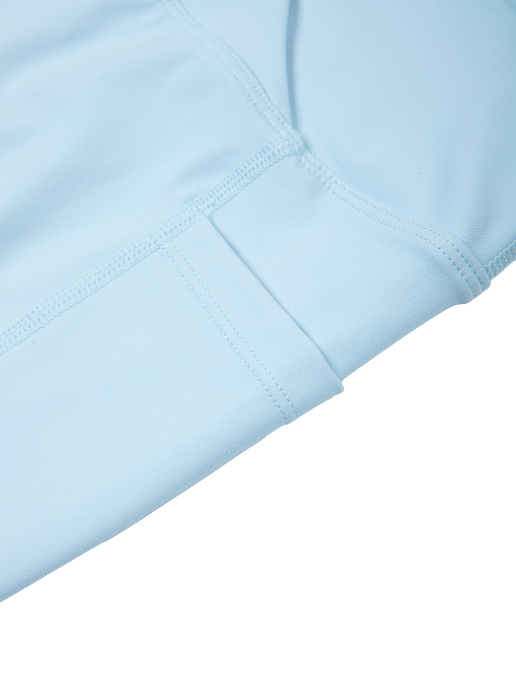 Women’s High Rise Pocket Yoga Shorts fabric detail view 4