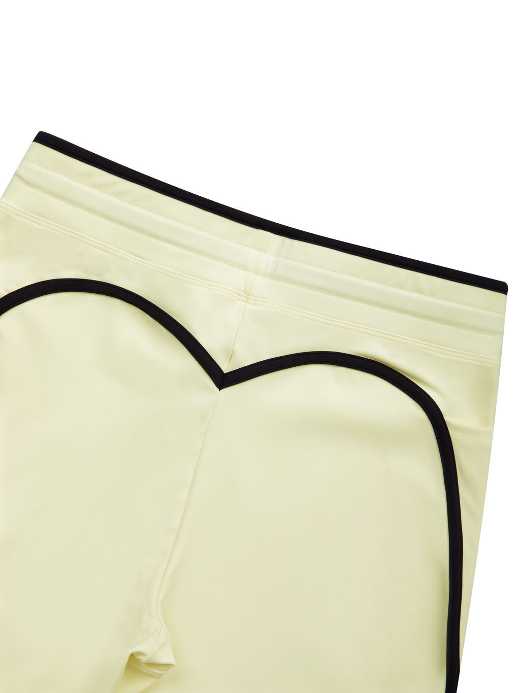 Women’s Color Block Yoga Leggings fabric detail view 2
