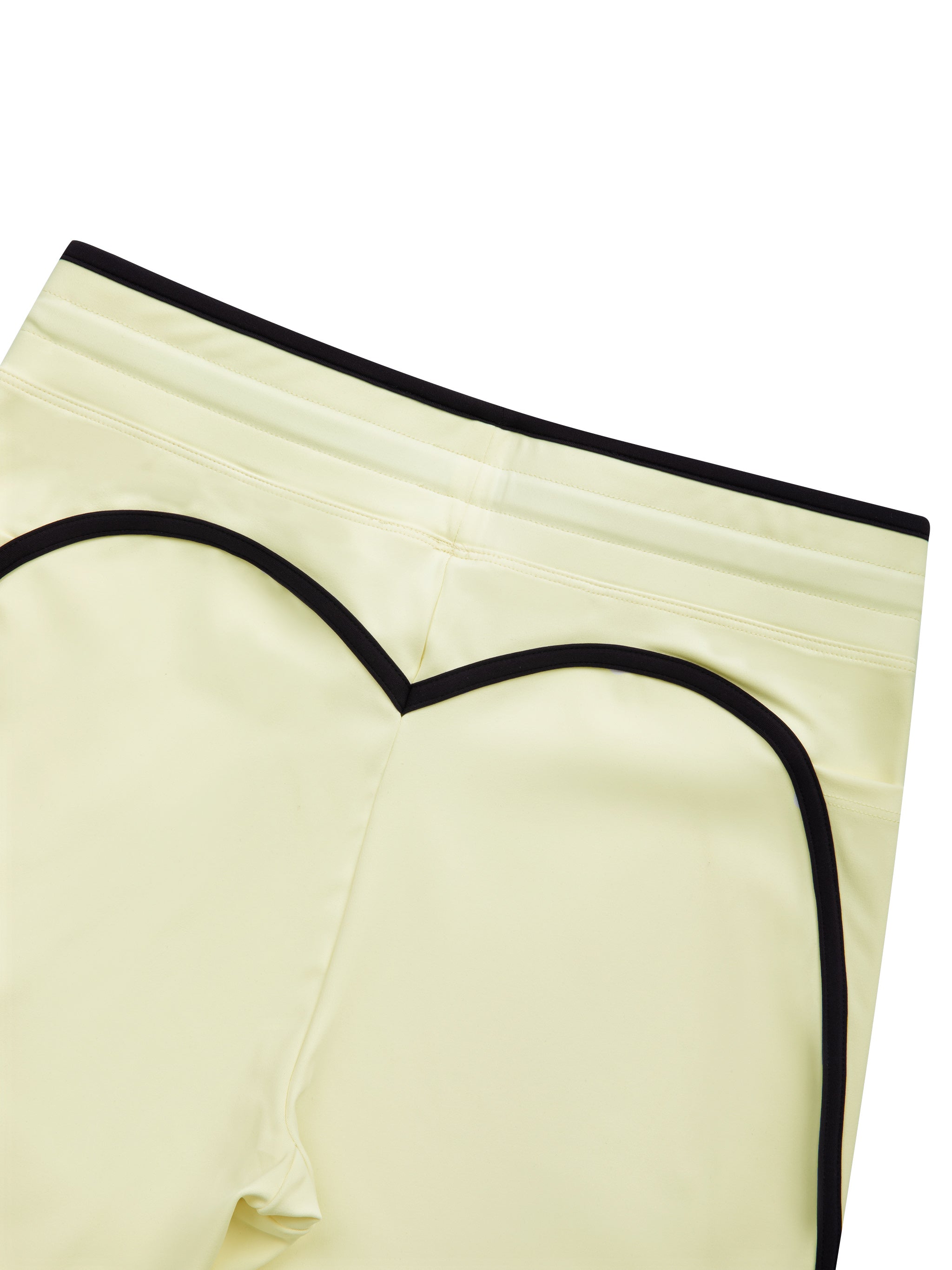 Women’s Color Block Yoga Leggings fabric detail view 2