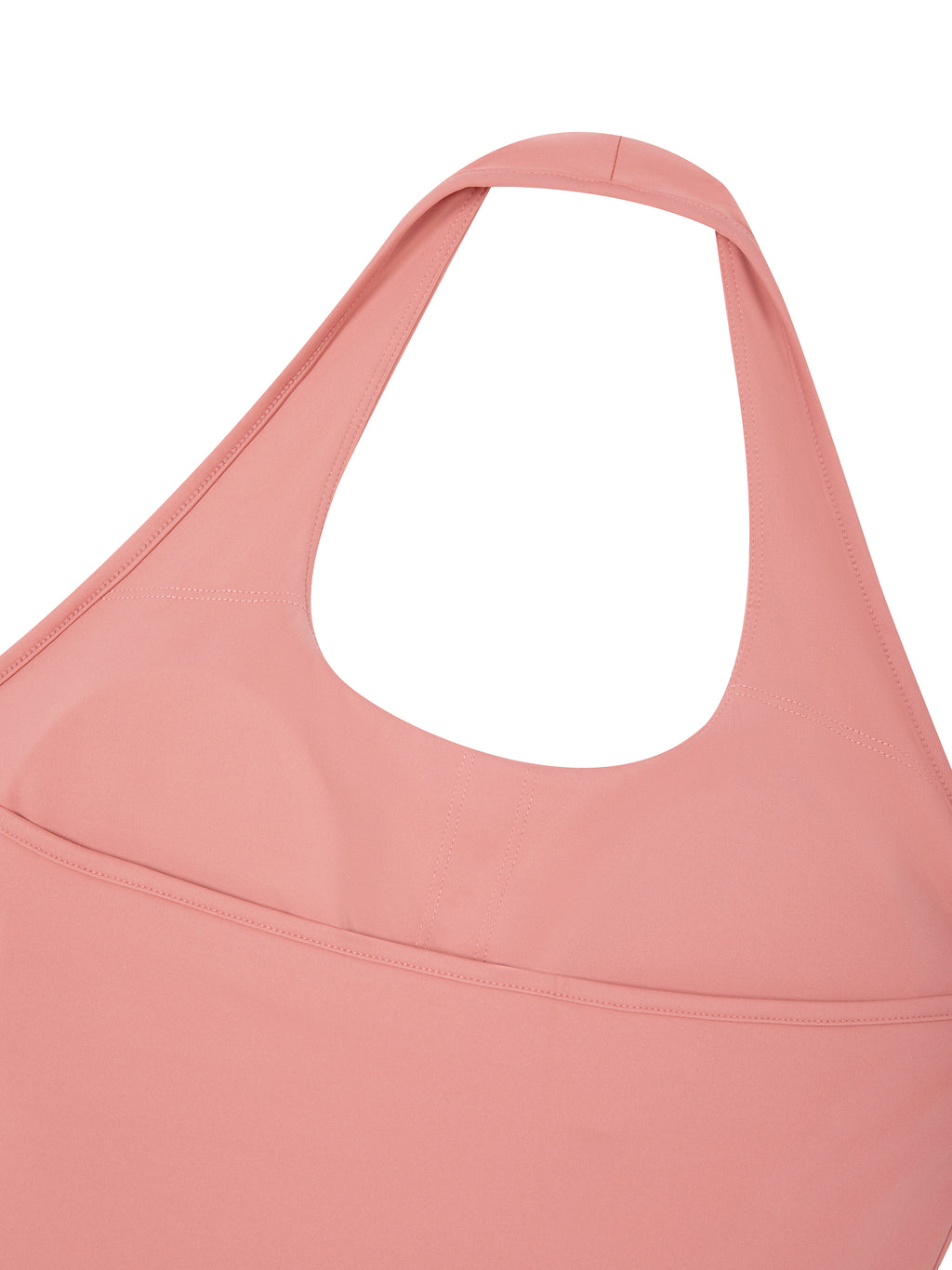 Women’s Halter Flared Jumpsuit fabric detail view 2