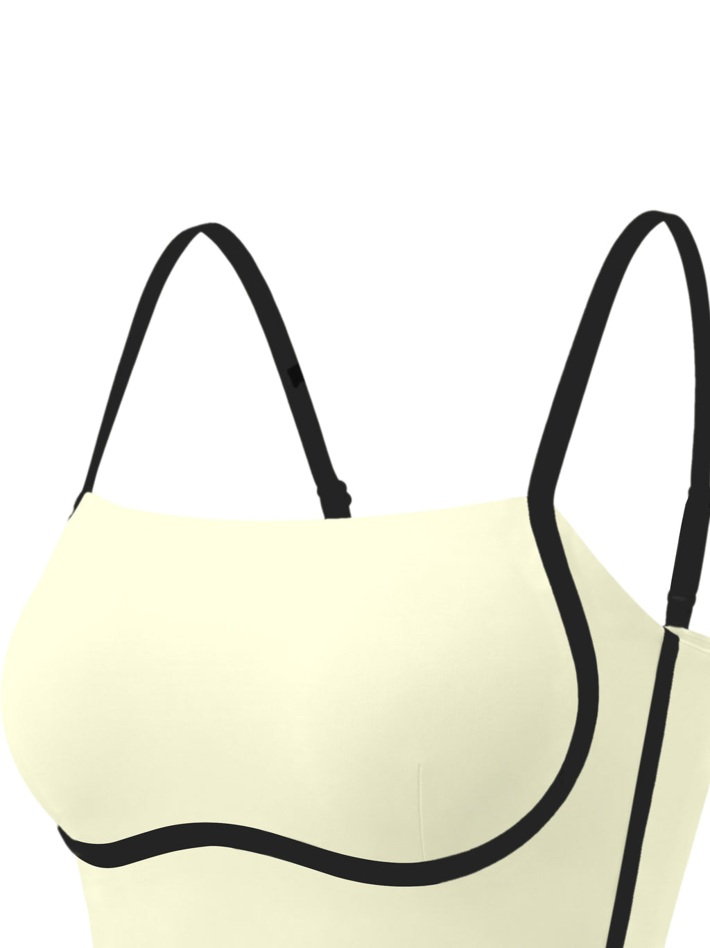 Women’s Color Block Yoga Sports Bra fabric detail view 3