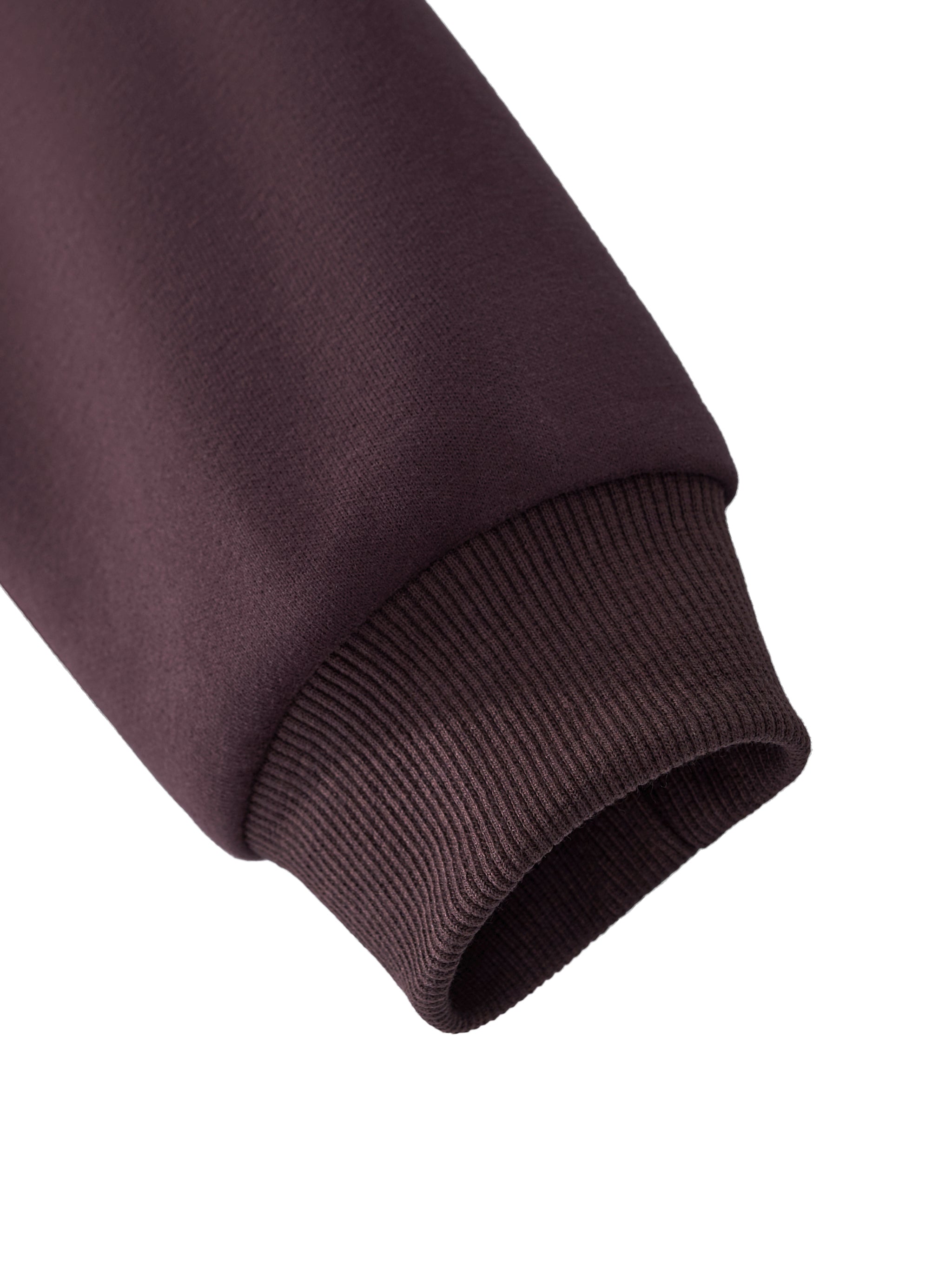Essential Cropped Hoodie fabric detail view 3