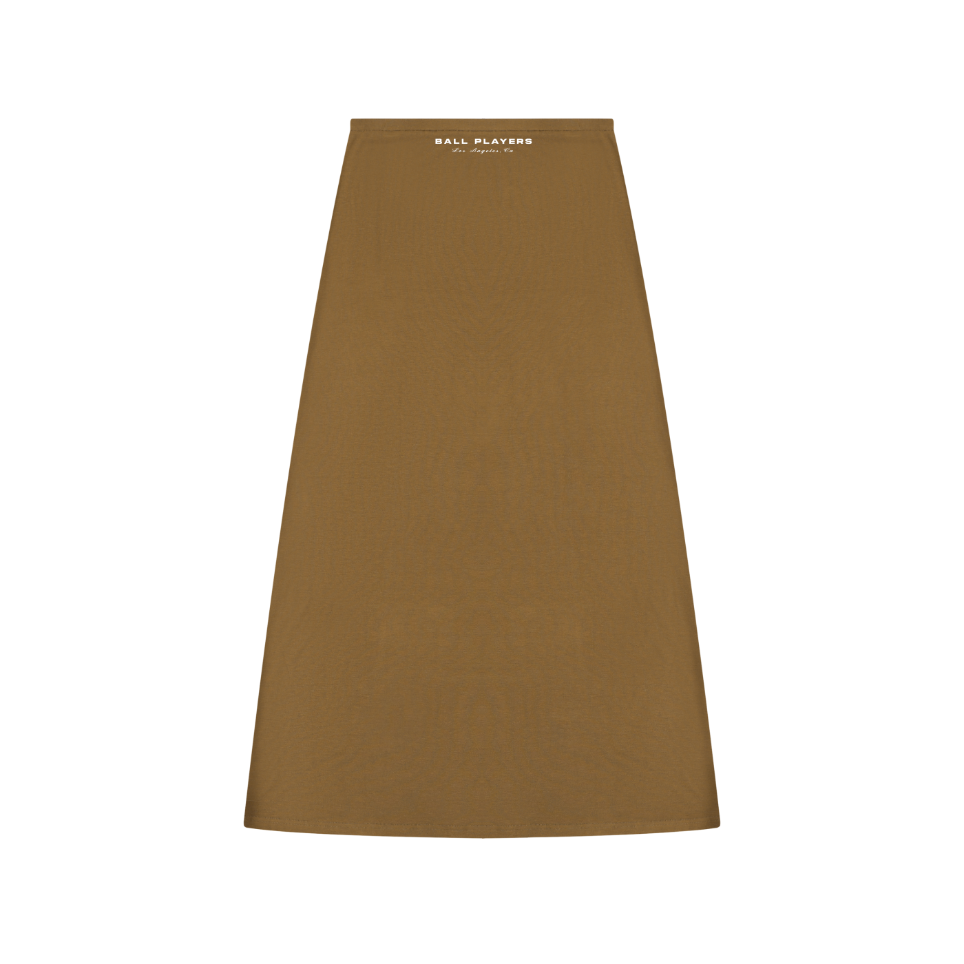 Women's Solid Color Knit Maxi Skirt