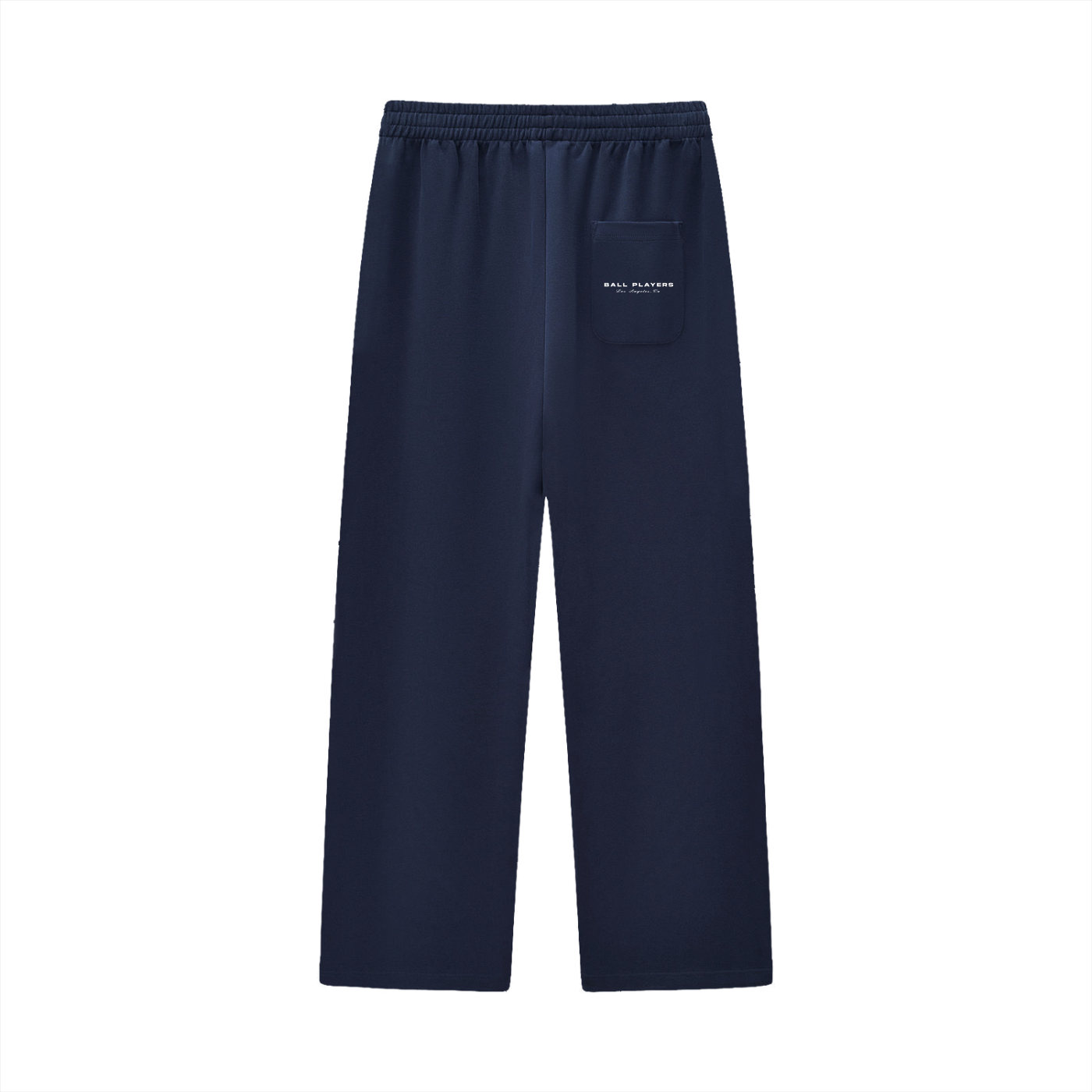 Curved Stripe Straight Sweatpants