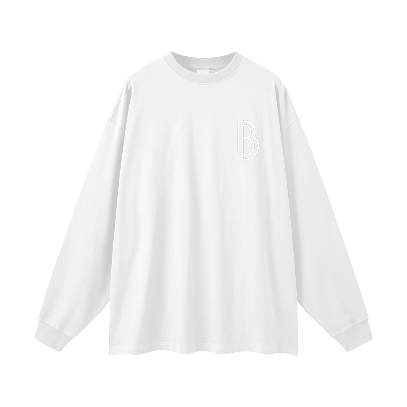 Oversized Mens Long Sleeve T-Shirt