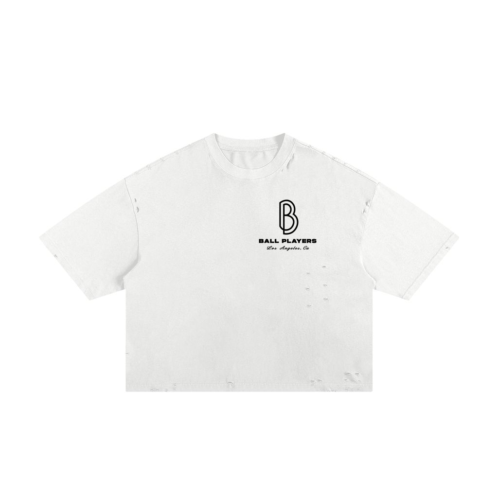 Classic Frayed Boxy Tee