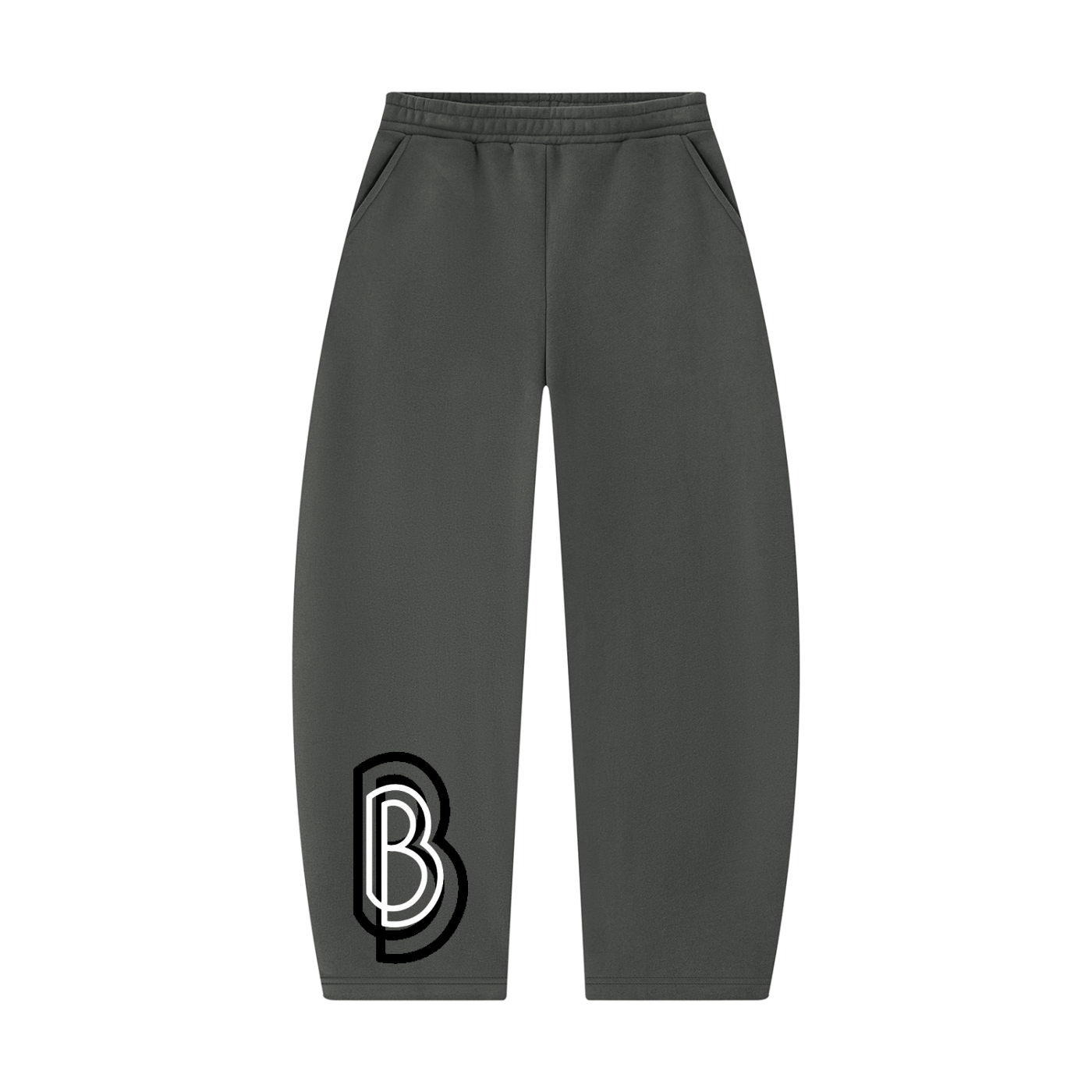 Mens Barrel Leg Sweatpants