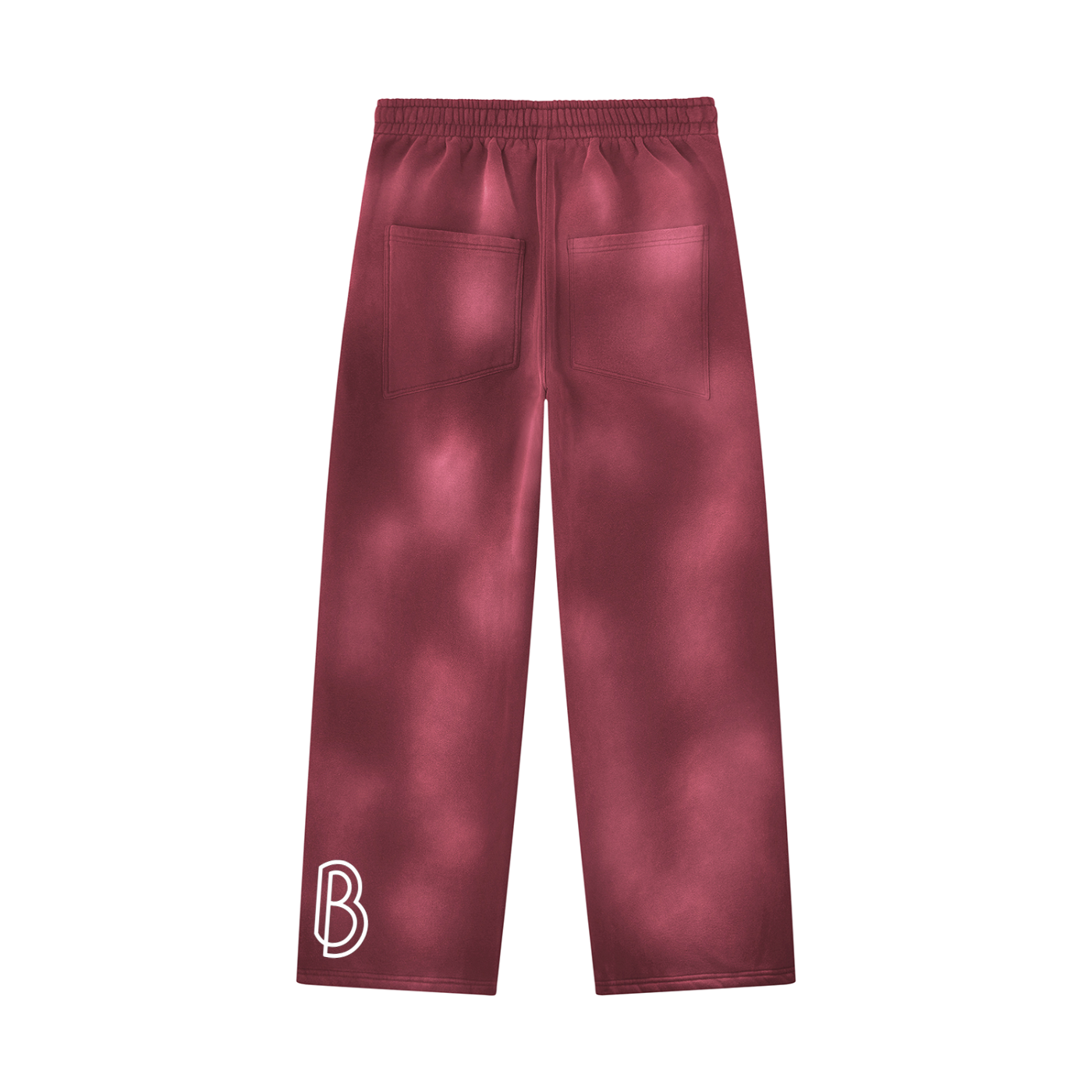 Unisex Sunfade Wide Leg Fleece Sweatpants