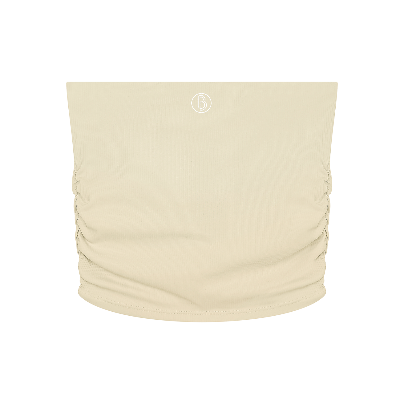 Women’s Ruched Cropped Yoga Tube Top