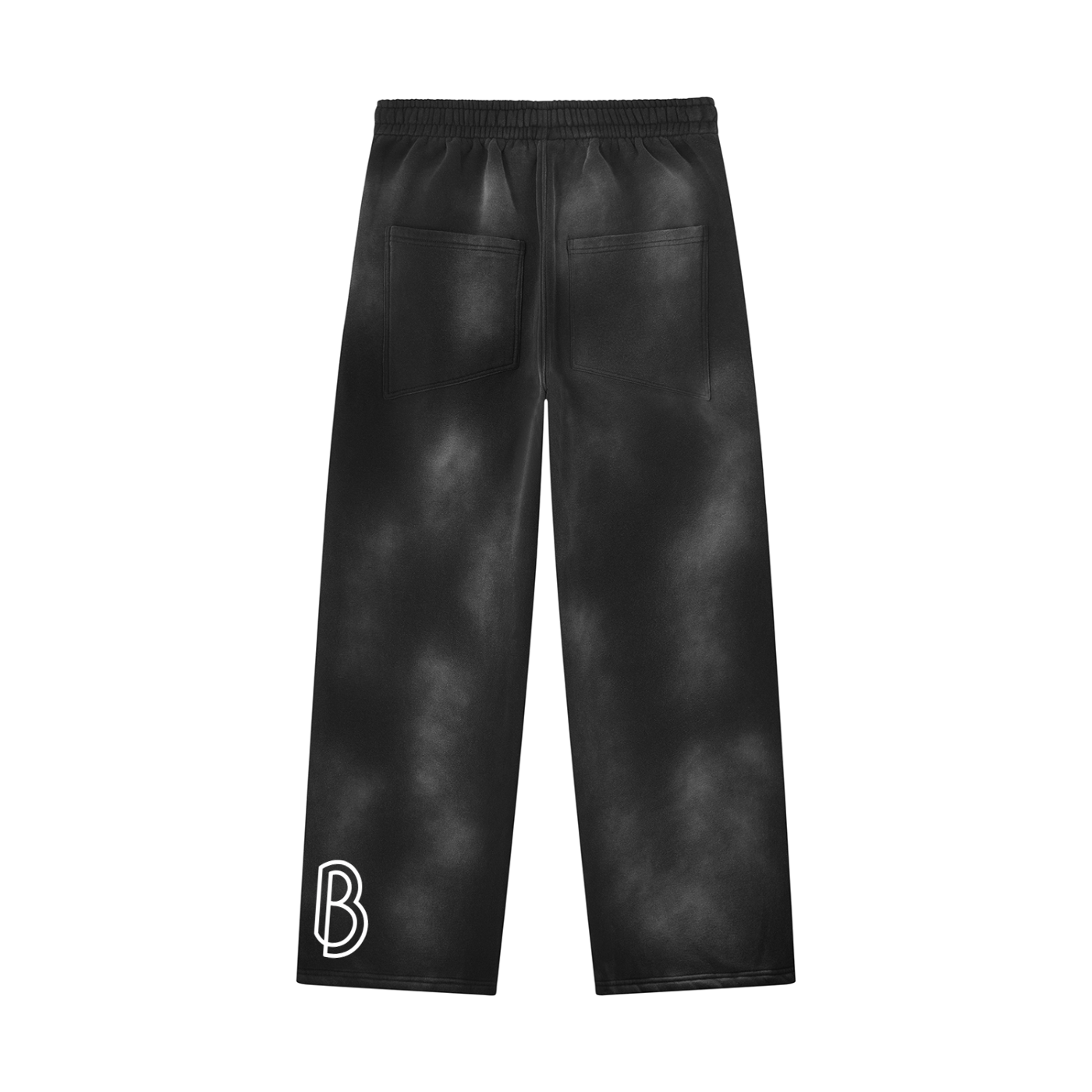 Unisex Sunfade Wide Leg Fleece Sweatpants